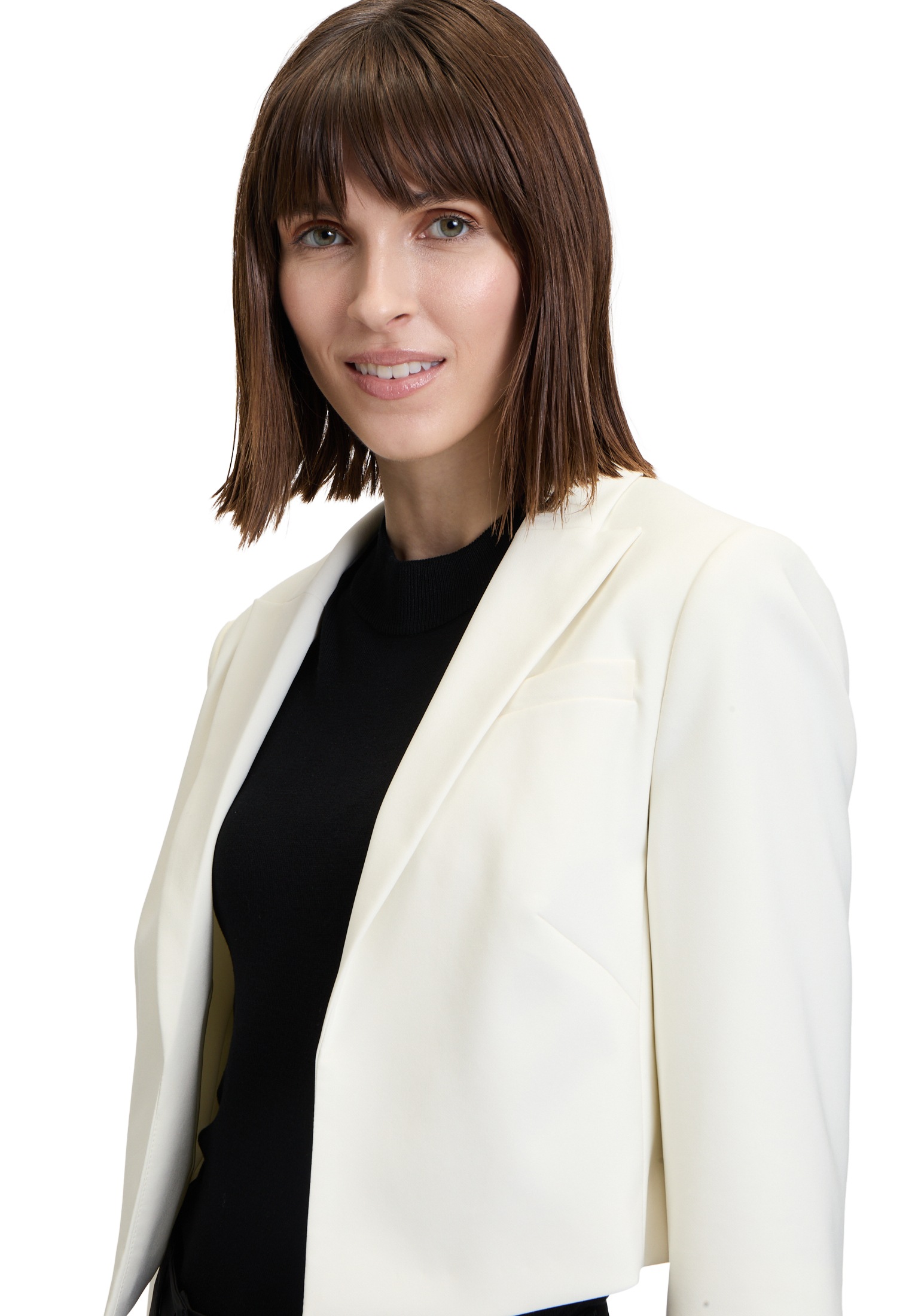 Betty Barclay Jackenblazer »Betty Barclay Kurzblazer mit 3/4 Arm«, Material