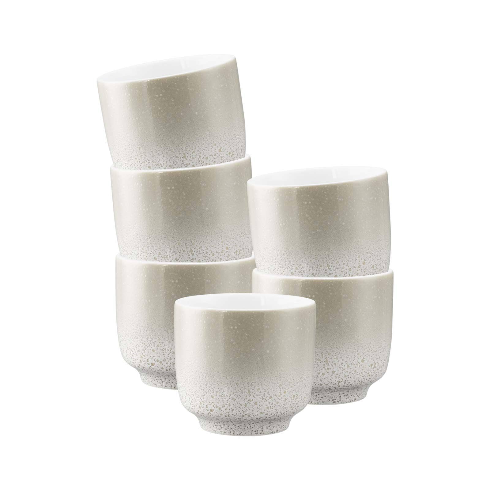 Seltmann Weiden Tasse "Cappuccinotassen ohne Henkel Sento Home 300 ml 6er Set"