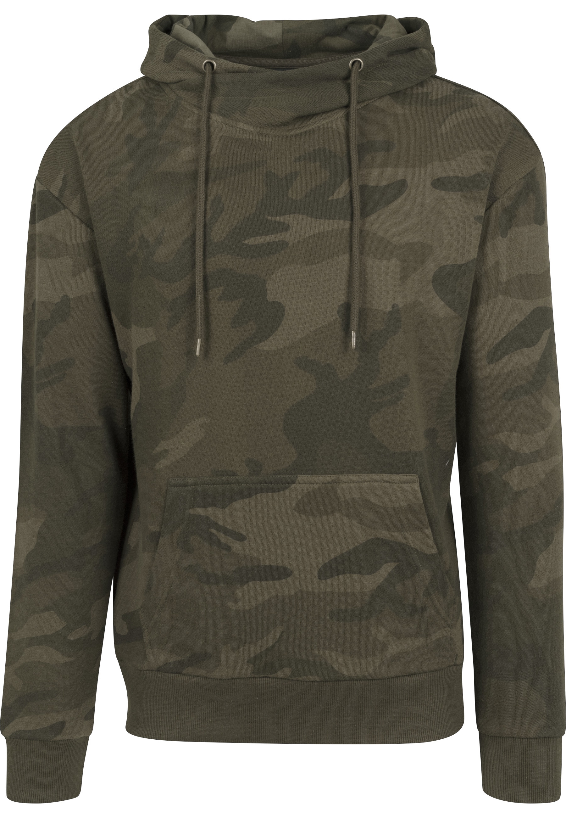URBAN CLASSICS Hoodie "Urban Classics Herren High Neck Camo Hoody", 1 Stk.