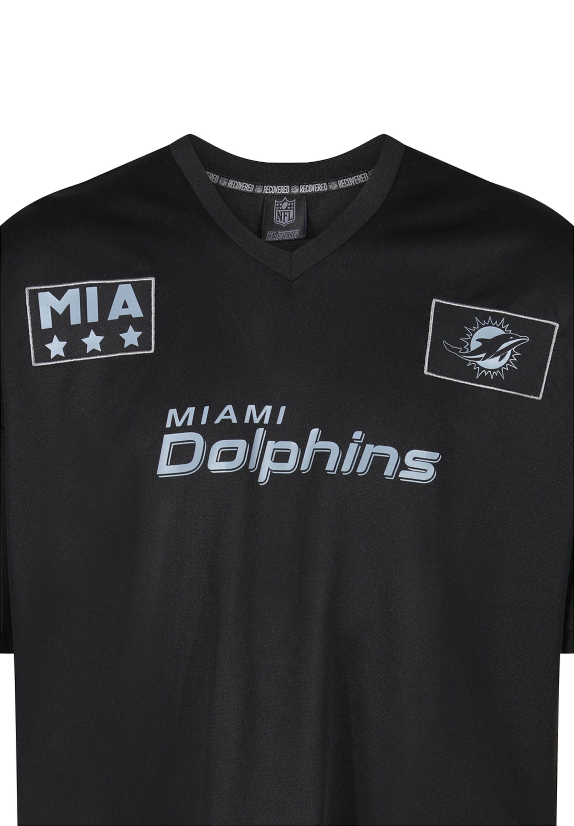 Recovered T-Shirt »NFL Dolphins MIA 66 Oversized«, für alle Miami Dolphins-Fans
