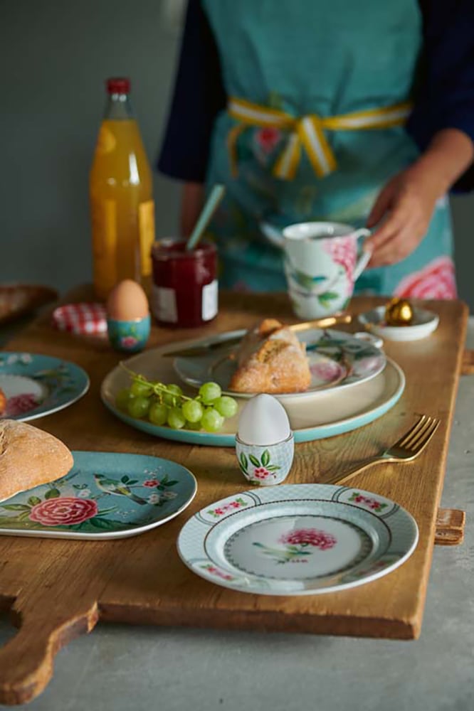 PiP Studio Becher »Blushing Birds«, (Set, 4 tlg.), Große Tassen im 4er-Set, Blushing Birds, 350 ml