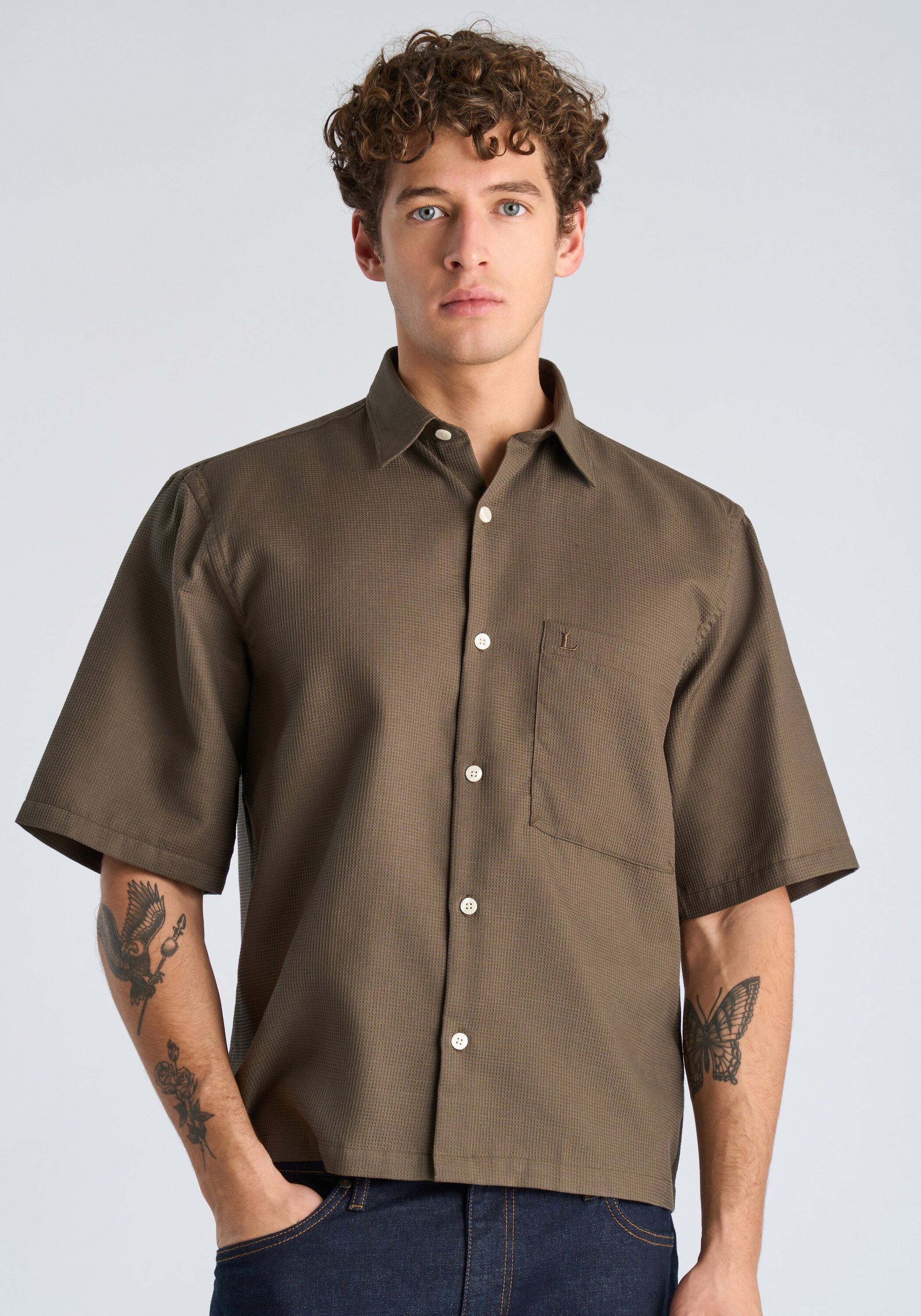 LINDBERGH Flanellhemd "Freizeithemd Regular Fit" günstig online kaufen