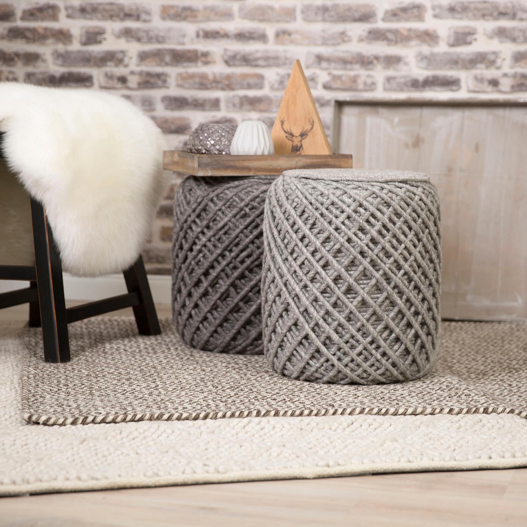 Obsession Sitzhocker "Hocker My Royal Pouf", (1 St.), rund, Ø 40 cm, Höhe 4 günstig online kaufen