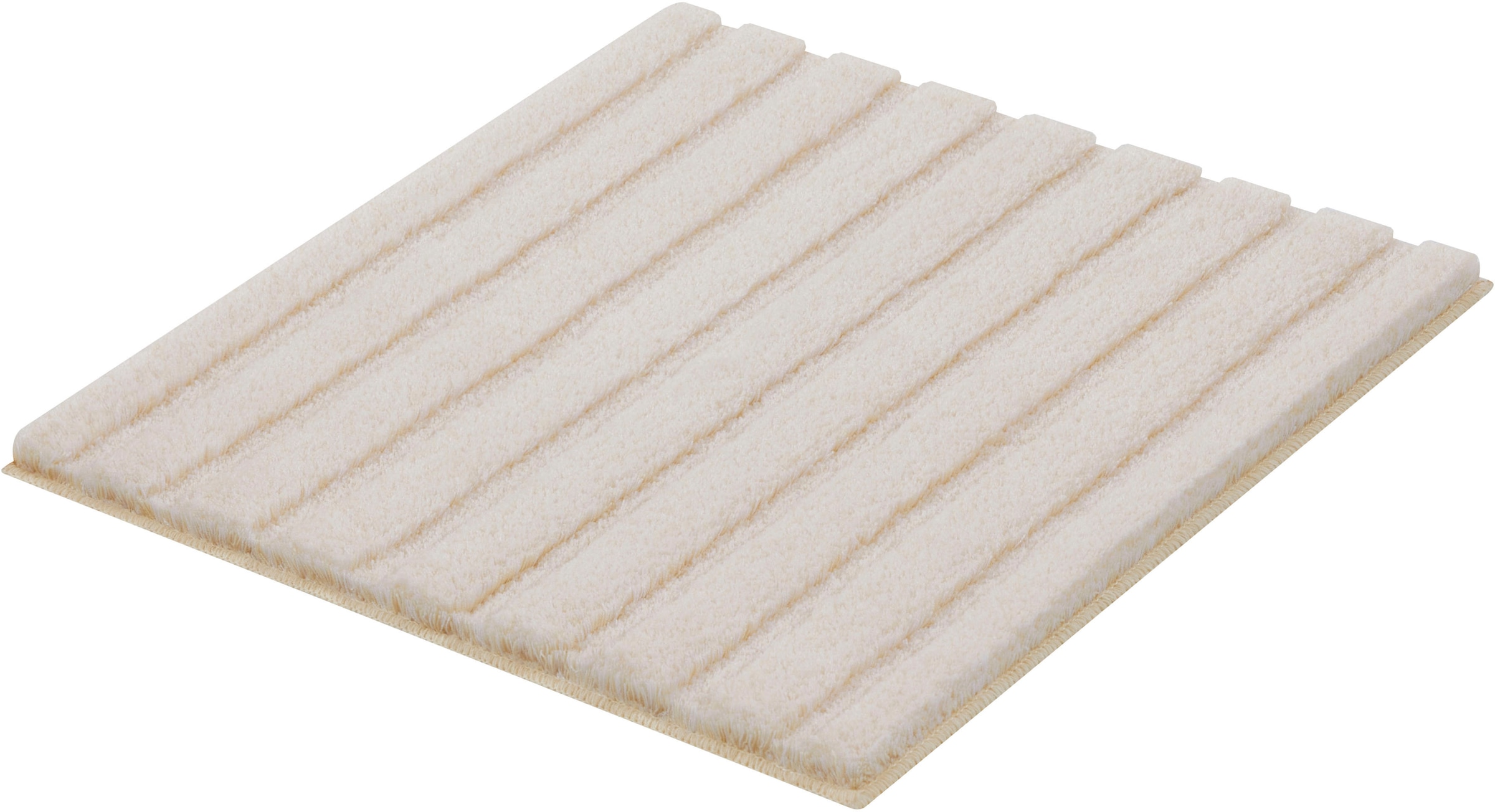Kleine Wolke Badematte "Cord" Höhe 25 mm rutschhemmend beschichtet fußboden günstig online kaufen