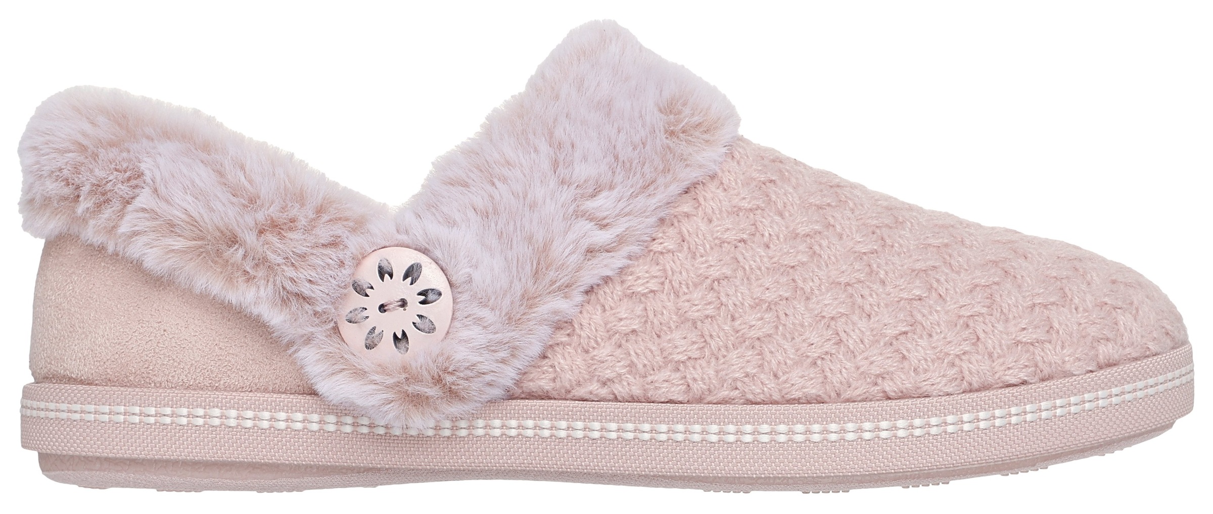 Skechers Plüsch Hausschuhe »COZY CAMPFIRE«, Pantoffel, Slipper mit Warmfutter