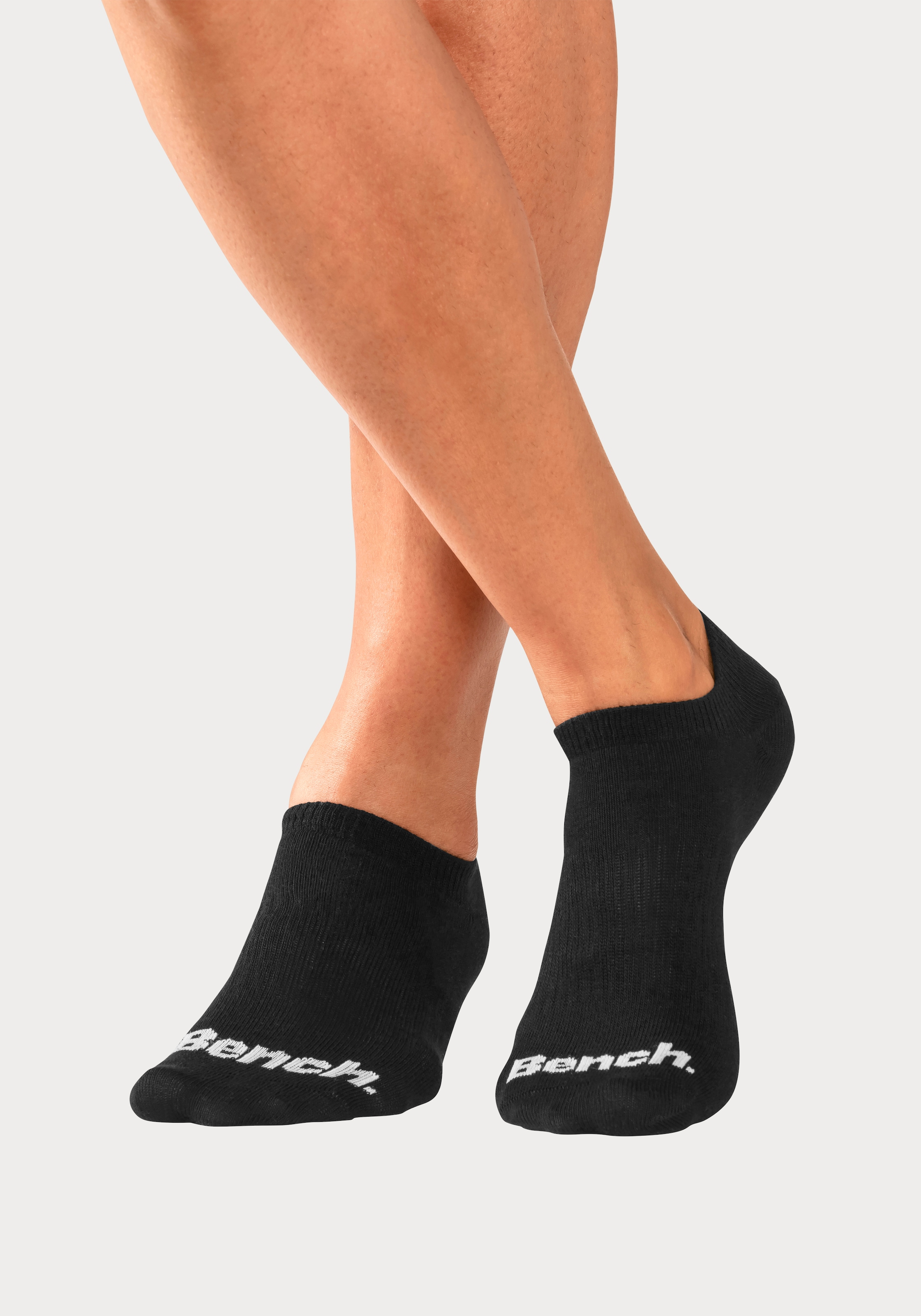 Bench. Sportsocken, (Packung, 12 Paar), Sneakersocken verschwinden im Schuh