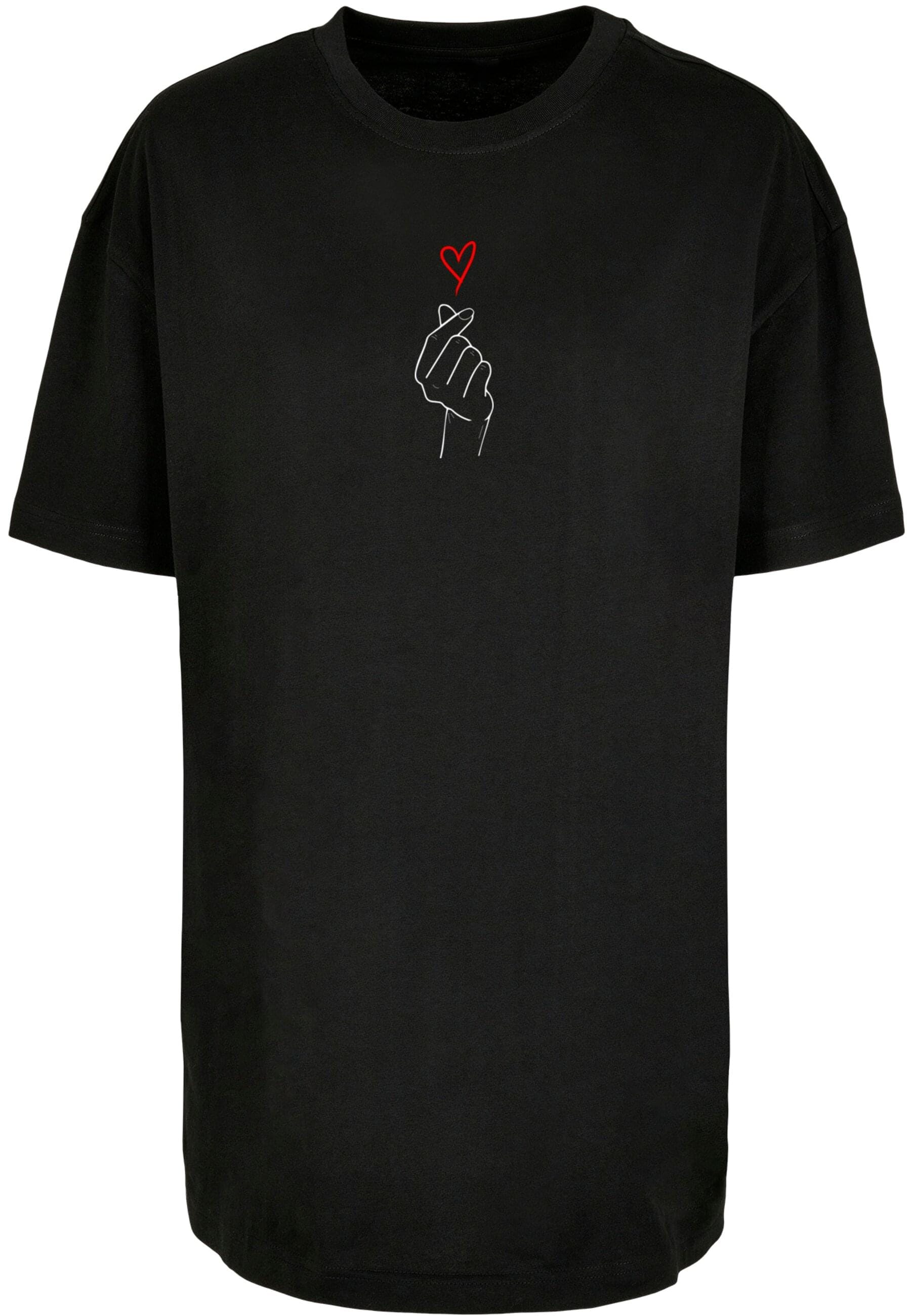 T-Shirt »Merchcode Damen Ladies K Heart Oversized Boyfriend Tee«