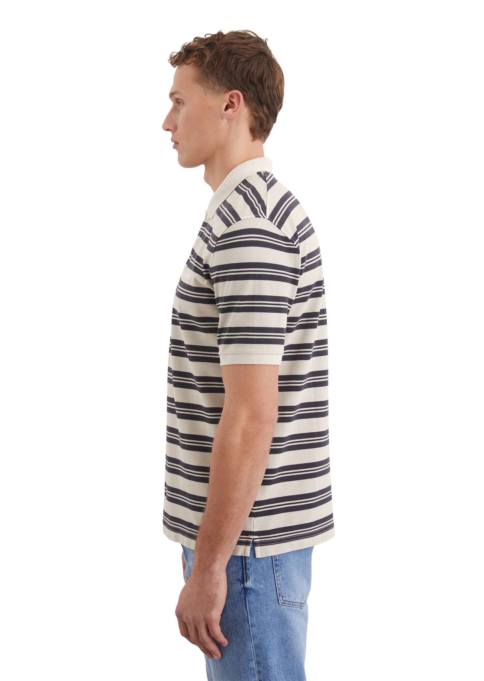 Marc O'Polo Poloshirt »aus Bio-Baumwoll-Piqué«