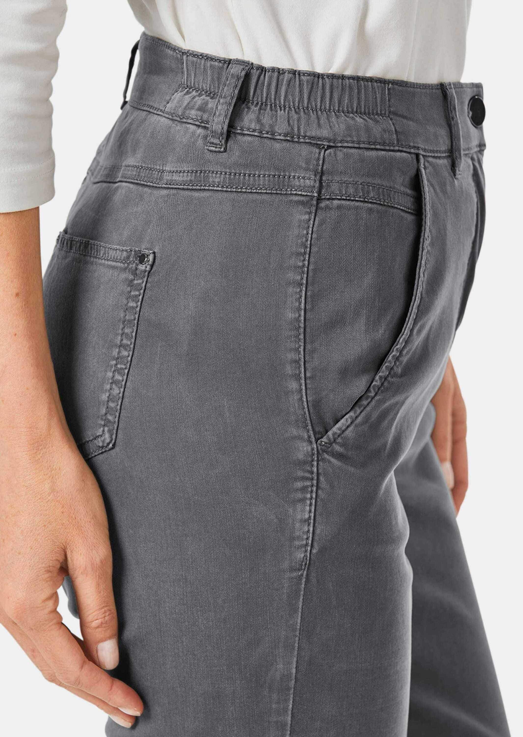 GOLDNER 2-in-1-Hose »Hose CARLA Hochwertige Hose CARLA mit glänzender Oberfläche«