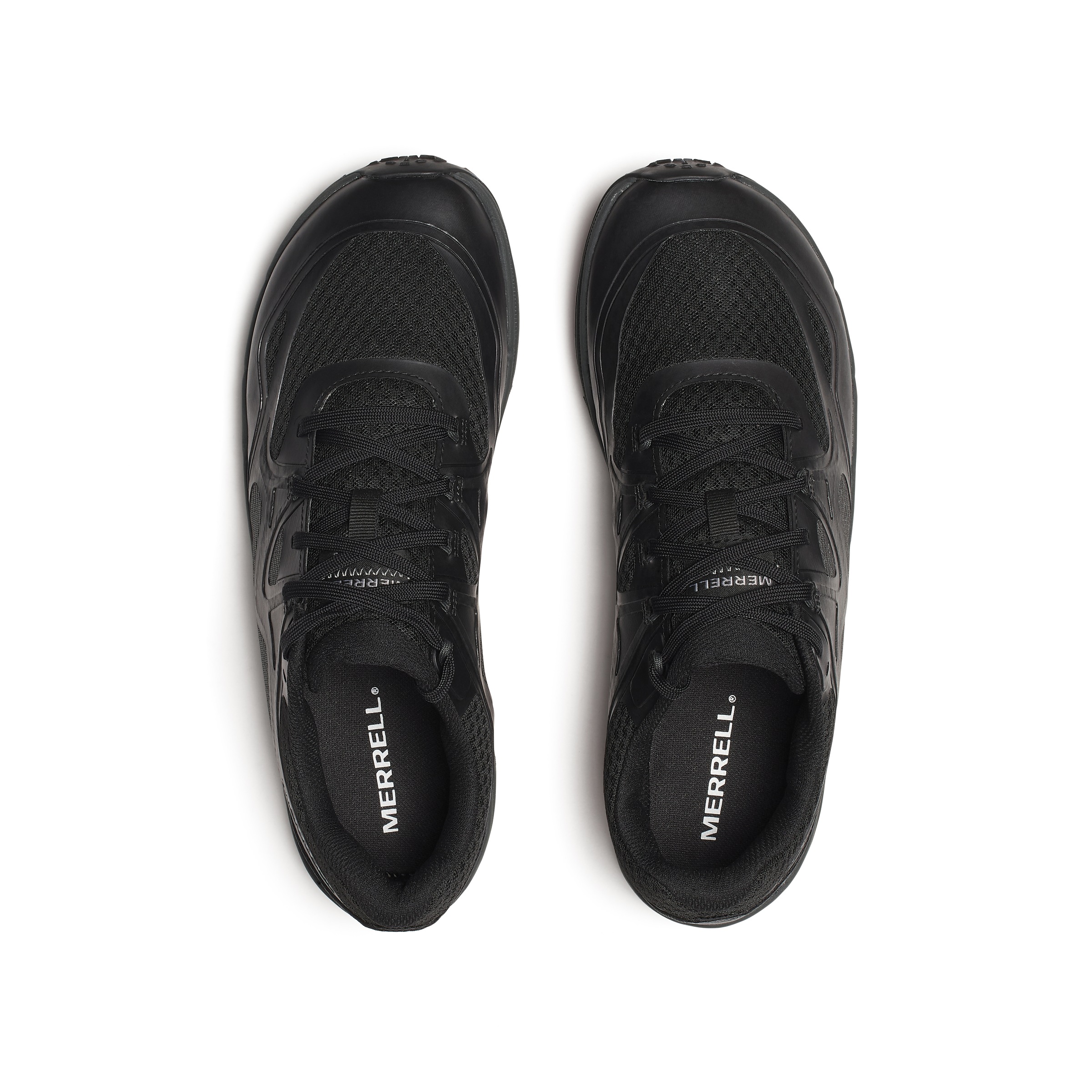 Barfußschuh MERRELL "TRAIL GLOVE 8", Herren, Gr. 42, schwarz, Synthetik, Schuhe Barfußschuh, mit Vibram Sohle 3