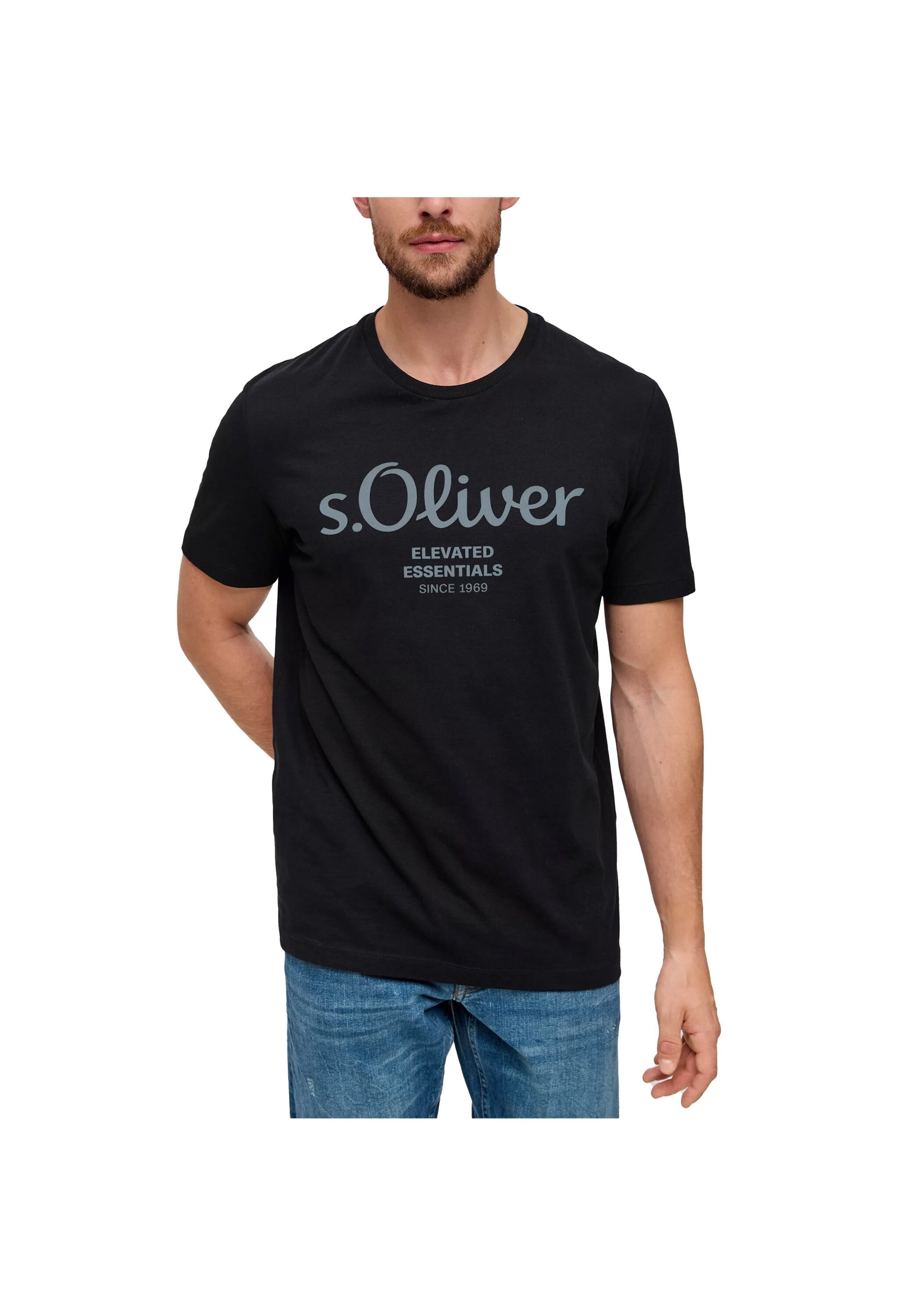 s.Oliver T-Shirt »T-Shirt Logo T-Shirt 1er Pack«