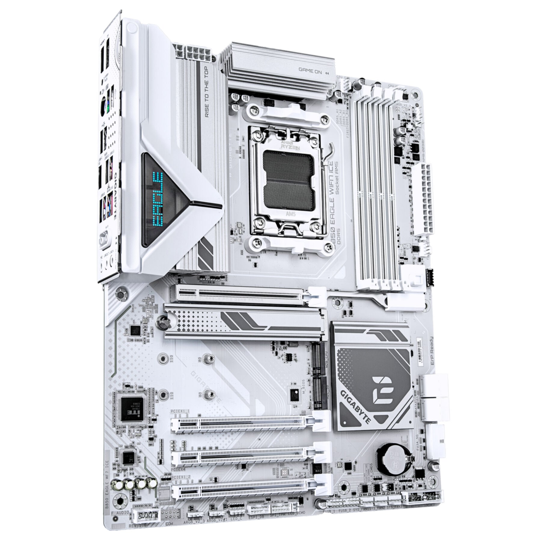 Gigabyte Mainboard »B850 EAGLE WIFI7 ICE Mainboard – AMD Ryzen 9000 Serie Prozessoren, dig«