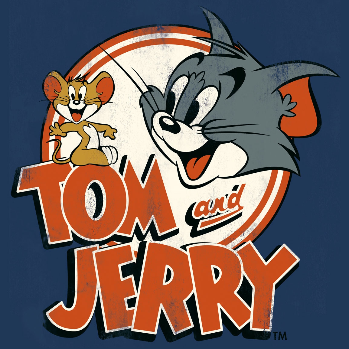 LOGOSHIRT T-Shirt »Tom und Jerry«, mit tollem Print