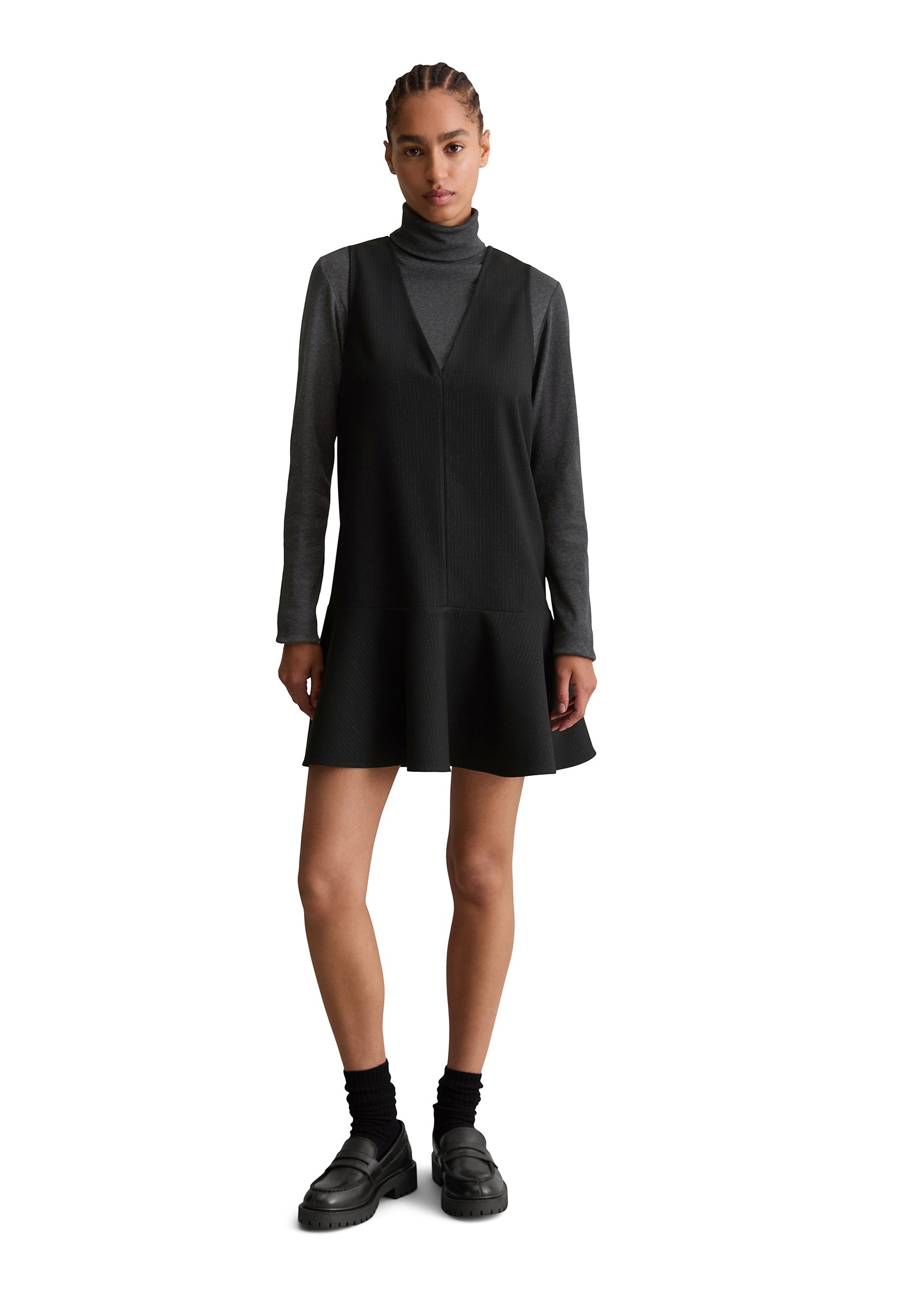 Marc O'Polo DENIM Minikleid »mit Glitzergarn«