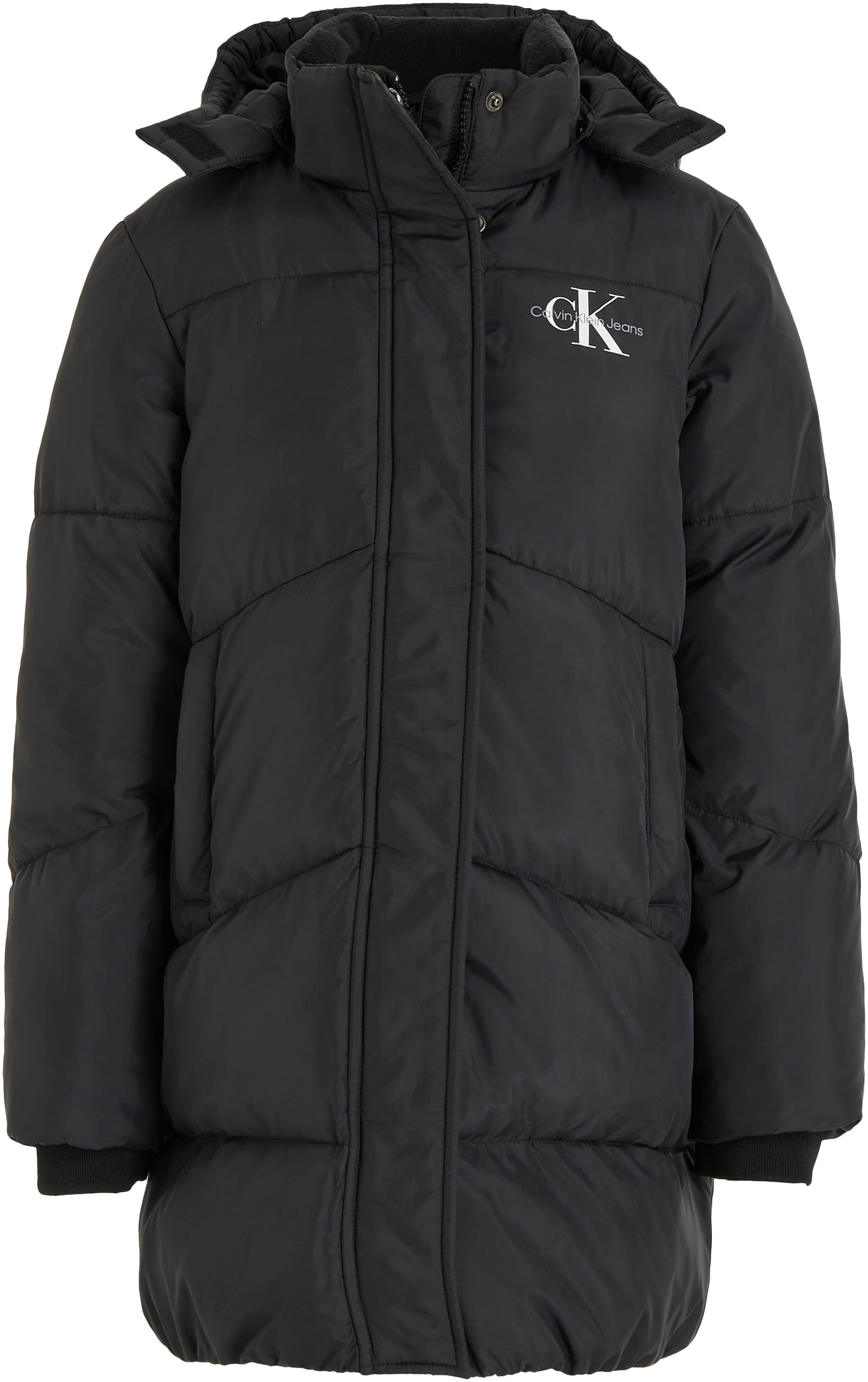 Calvin Klein Jeans Steppmantel »CK LONG PUFFER COAT«, für Kinder bis 16 Jahre und Calvin Klein Markenlabel