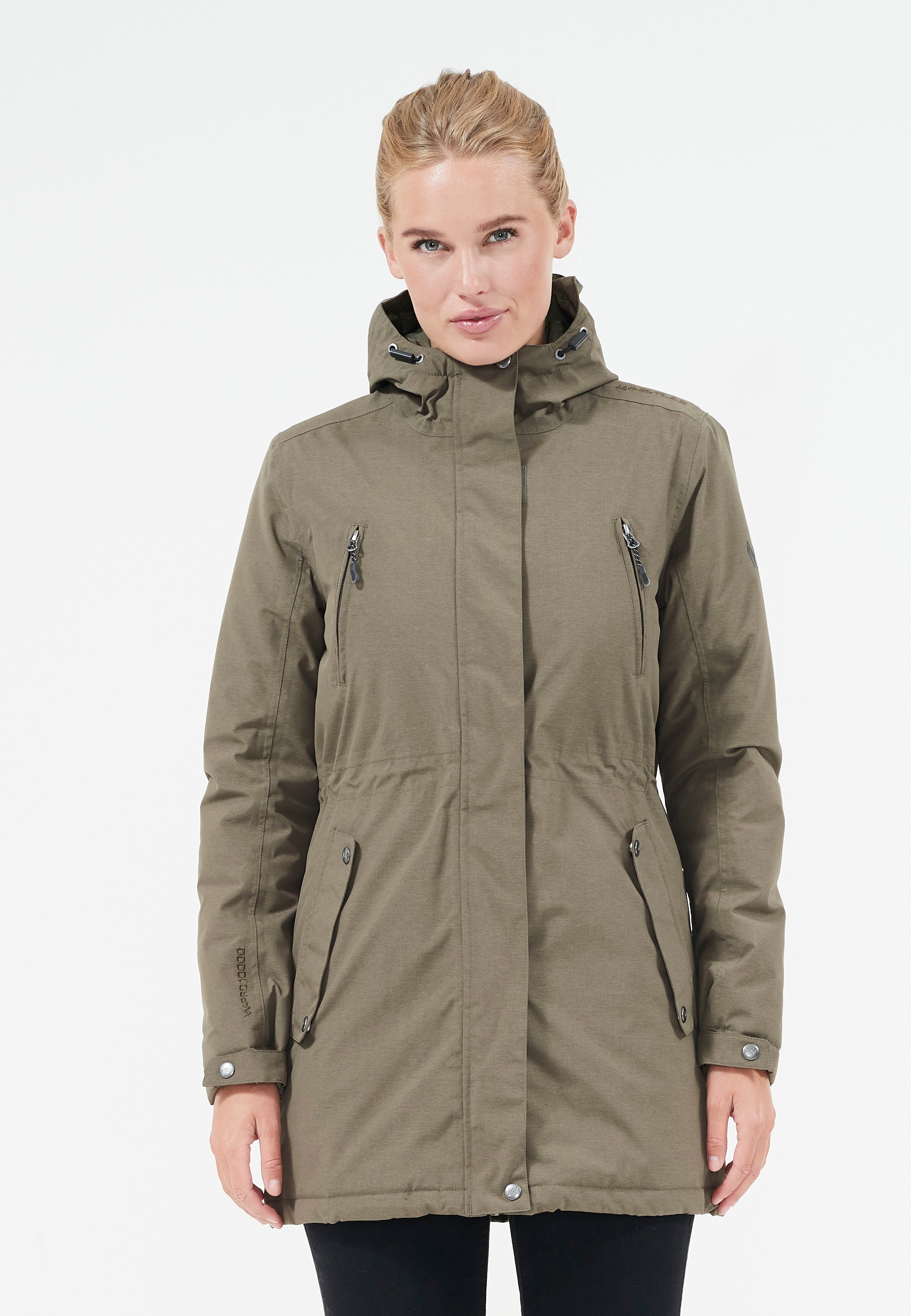 WHISTLER Parka "Basta W Long W-PRO 10000", mit wasser- und winddichter Membran