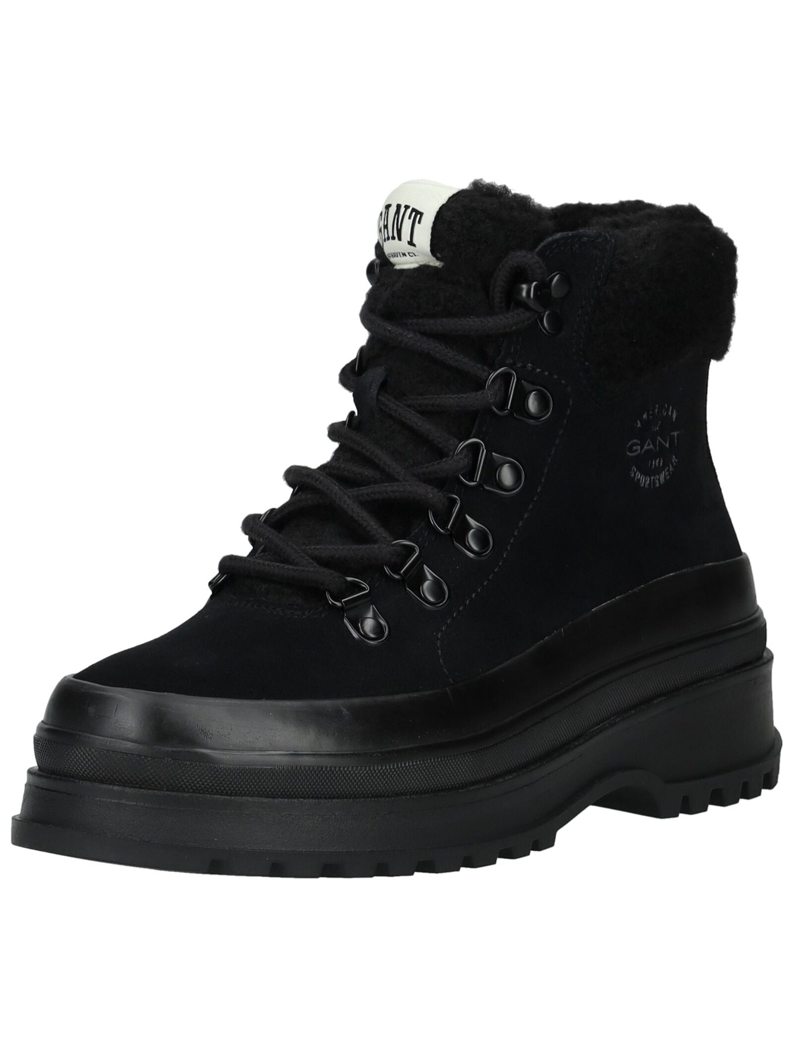 Gant Schnürstiefelette "Gant Stiefelette Veloursleder/Textil" günstig online kaufen