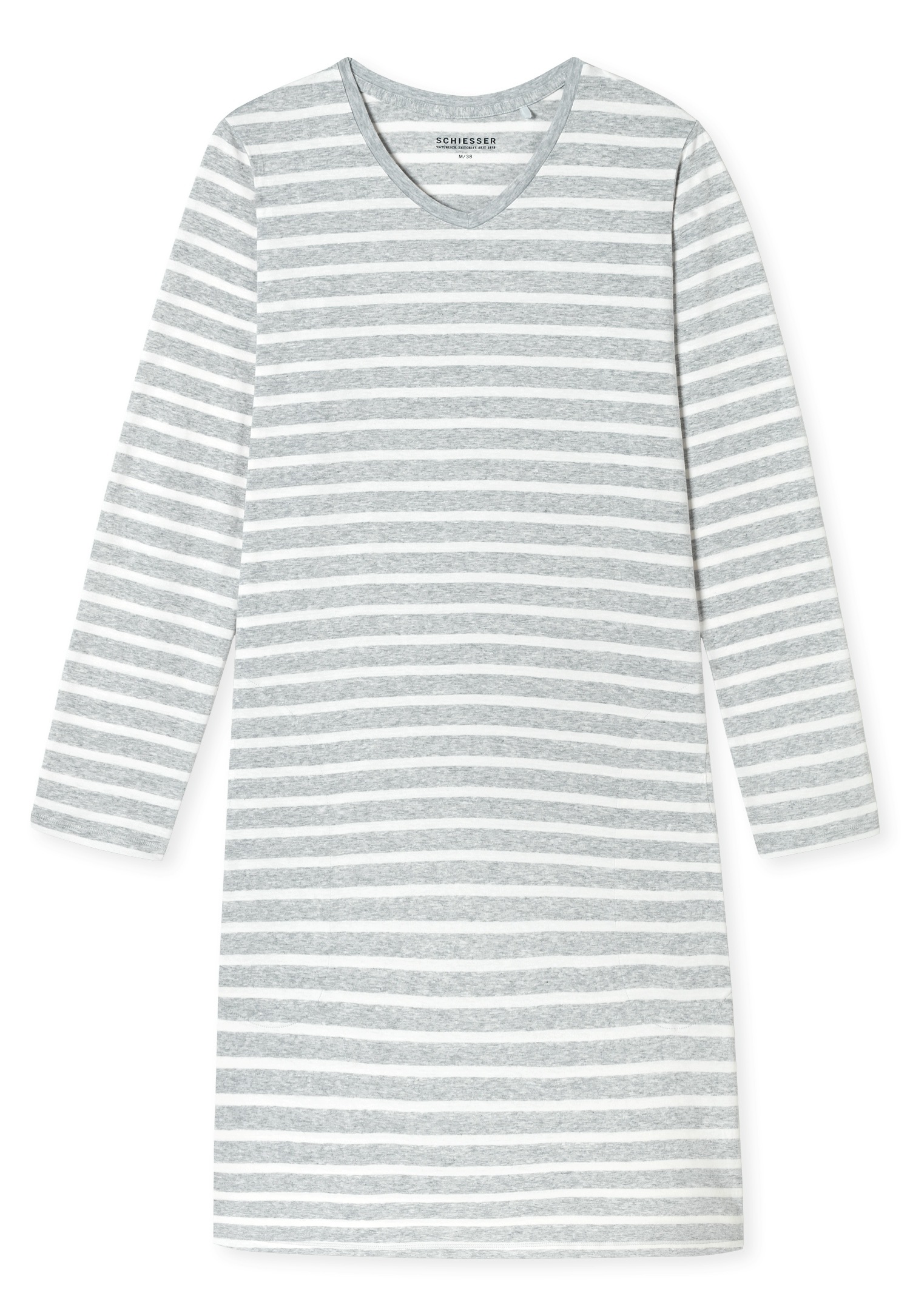 Schiesser Nachthemd »"Casual Essentials"«, (Packung), mit leichtem V-Ausschnitt