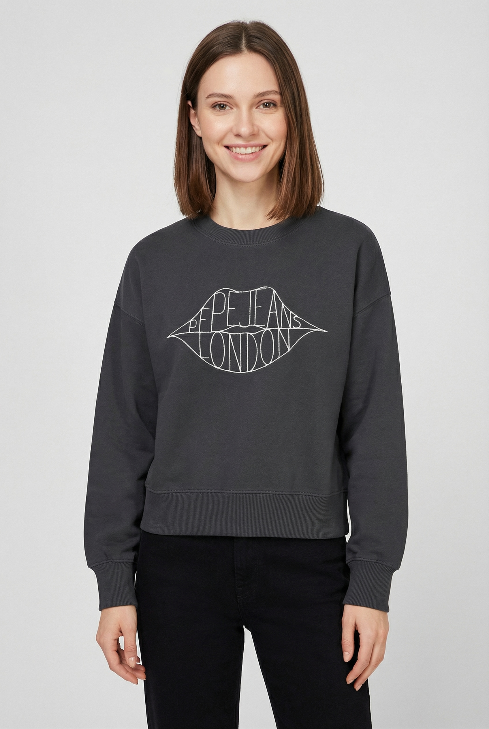 Pepe Jeans Sweatshirt "BERNIS", mit Rundhals, bestickt günstig online kaufen