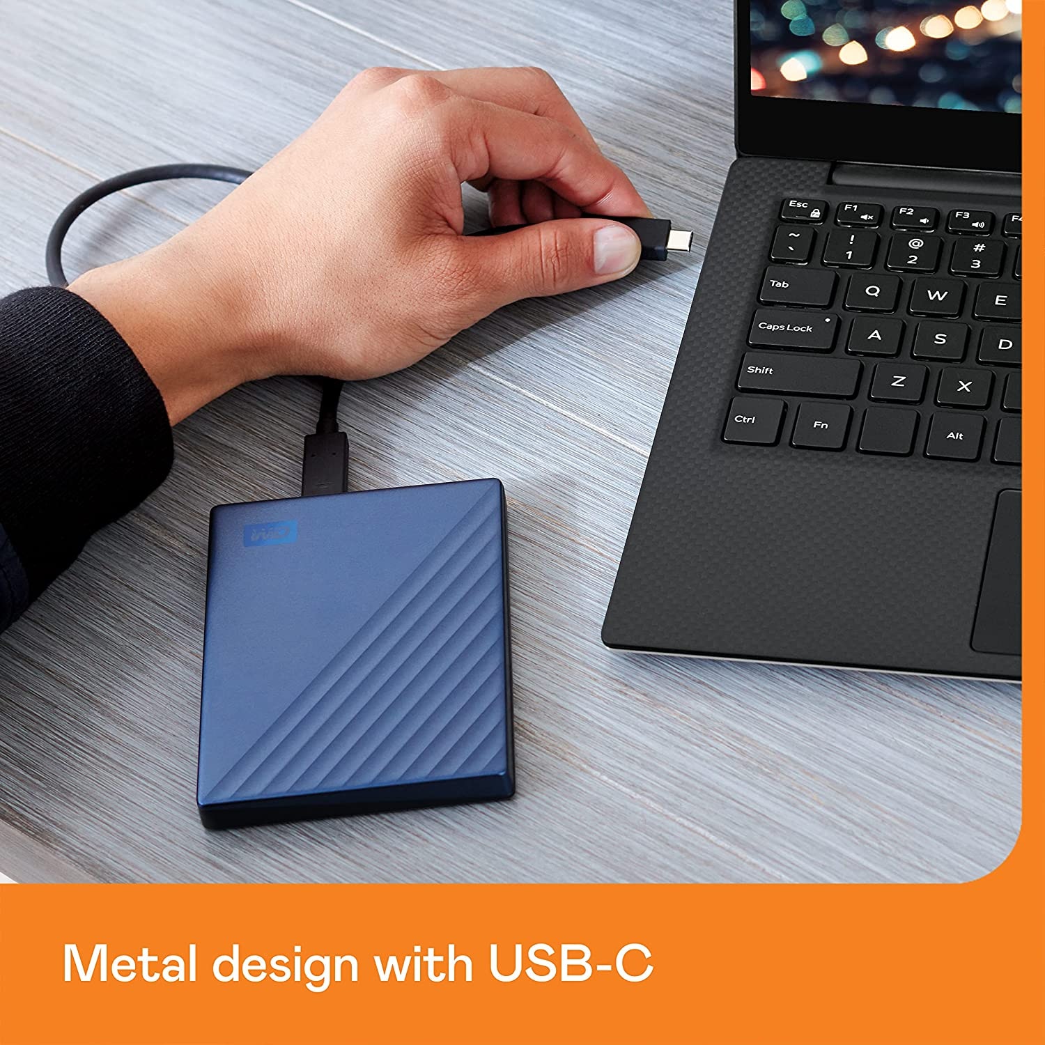 Western Digital externe HDD-Festplatte »WD My Passport Ultra«, Anschluss USB-C