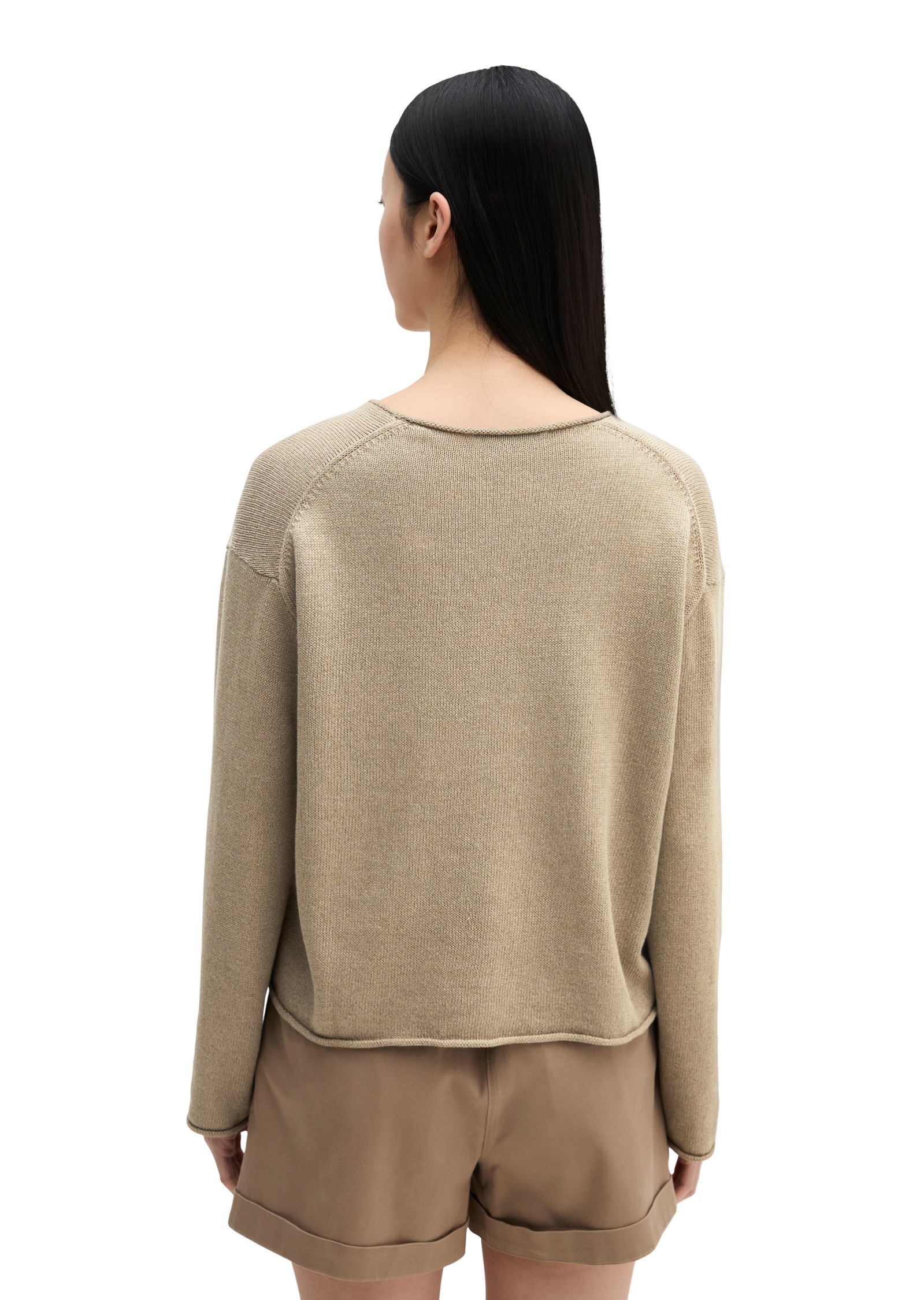 Marc O'Polo Knit Pullover Earthy Taupe XL 2