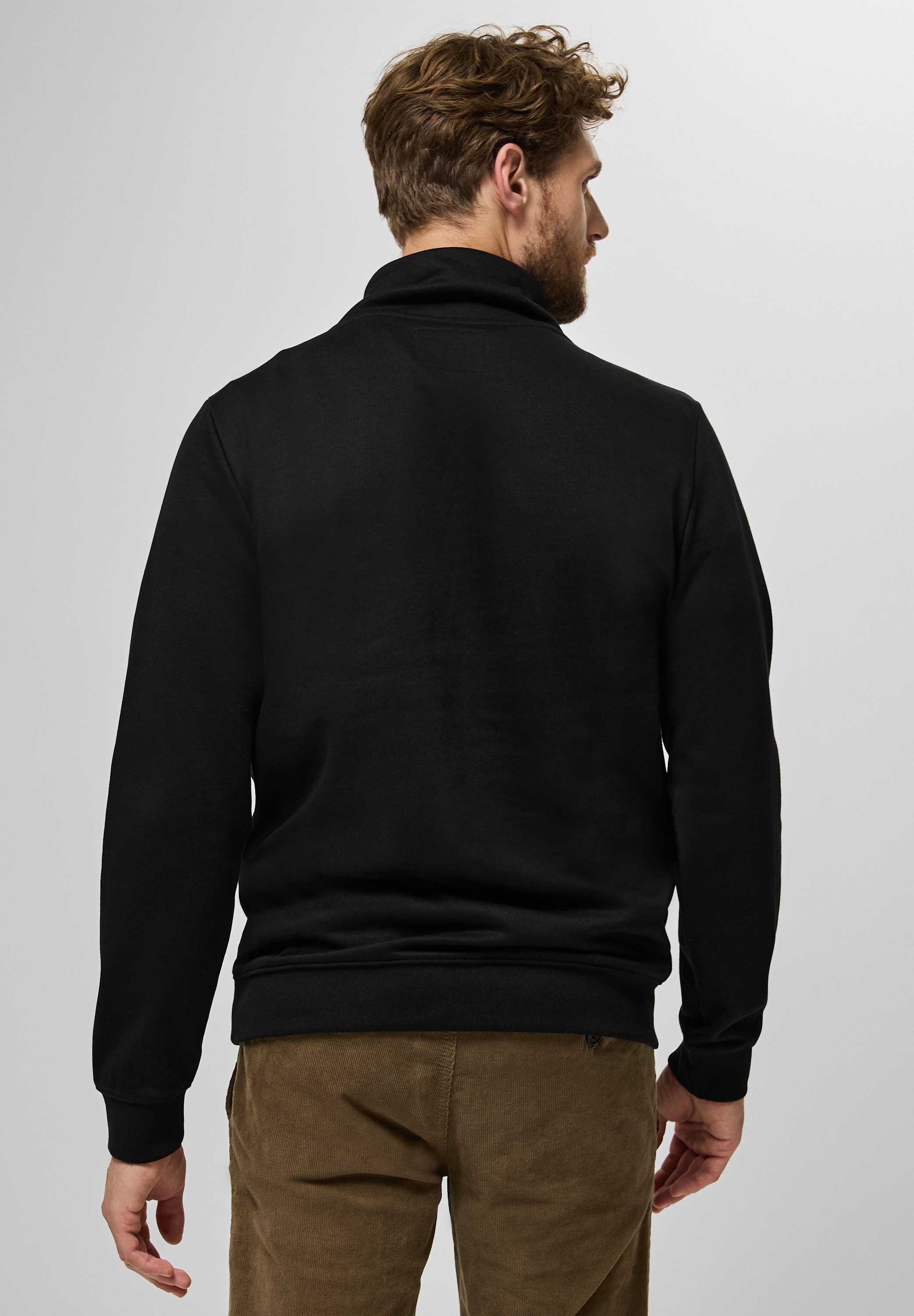 STREET ONE MEN Sweatshirt, im soften Baumwoll-Mix