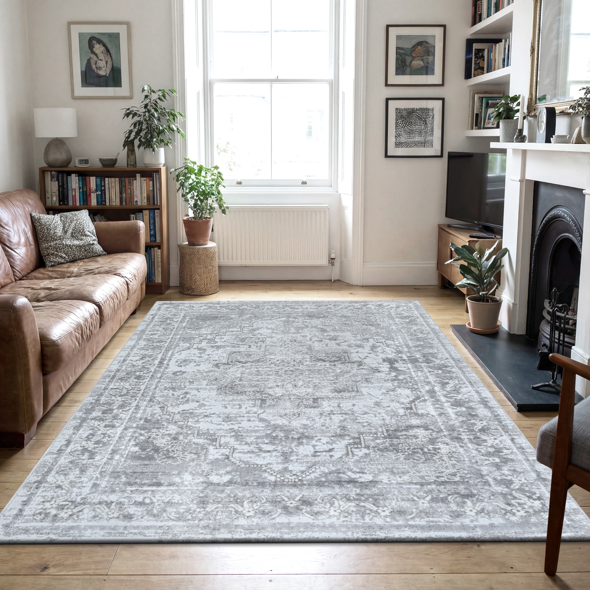 Sanat Teppich »Harmony 3220 , auch als Läufer und rund« rechteckig 12 mm Höhe Wohnzimmer, Kurzflor, modern,  Orient Optik, Schlafzimmer