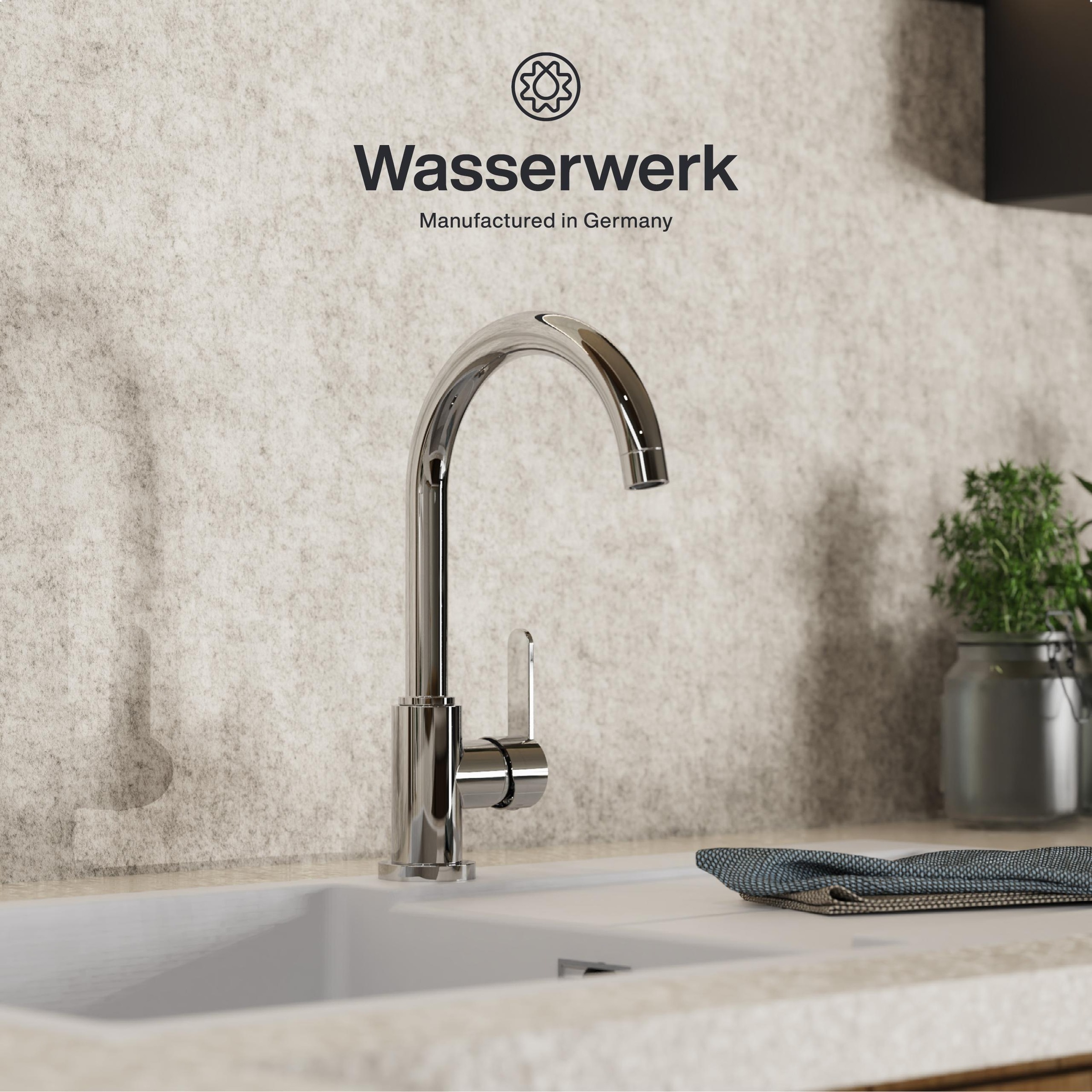 WASSERWERK Spültischarmatur »WK 5, Wasserhahn, Küche, Einhebelmischer«