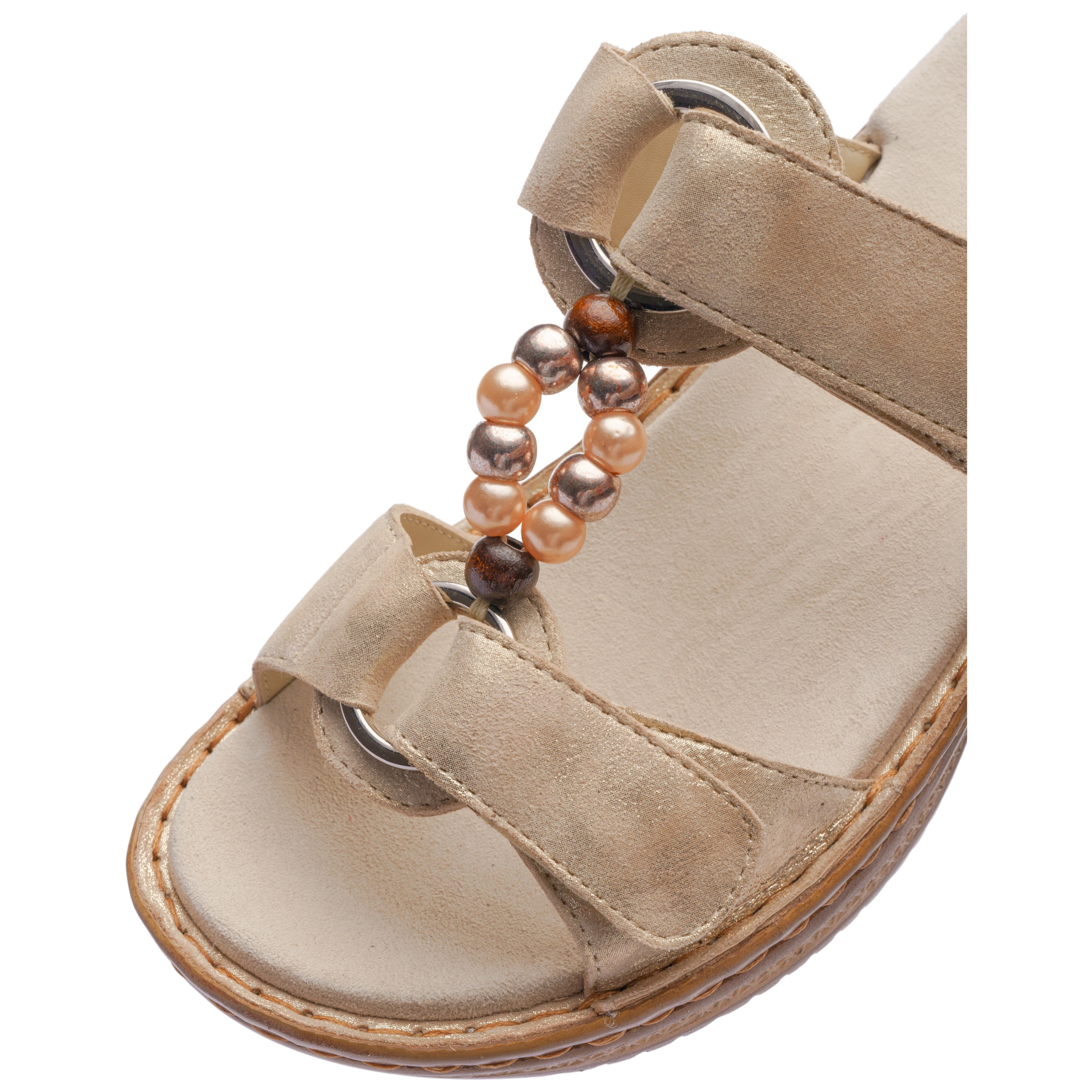 Thumbnail - Ara Pantolette "HAWAII" Schlupfschuh, Komfortschuh mit Klettverschlüsse, G-Weite