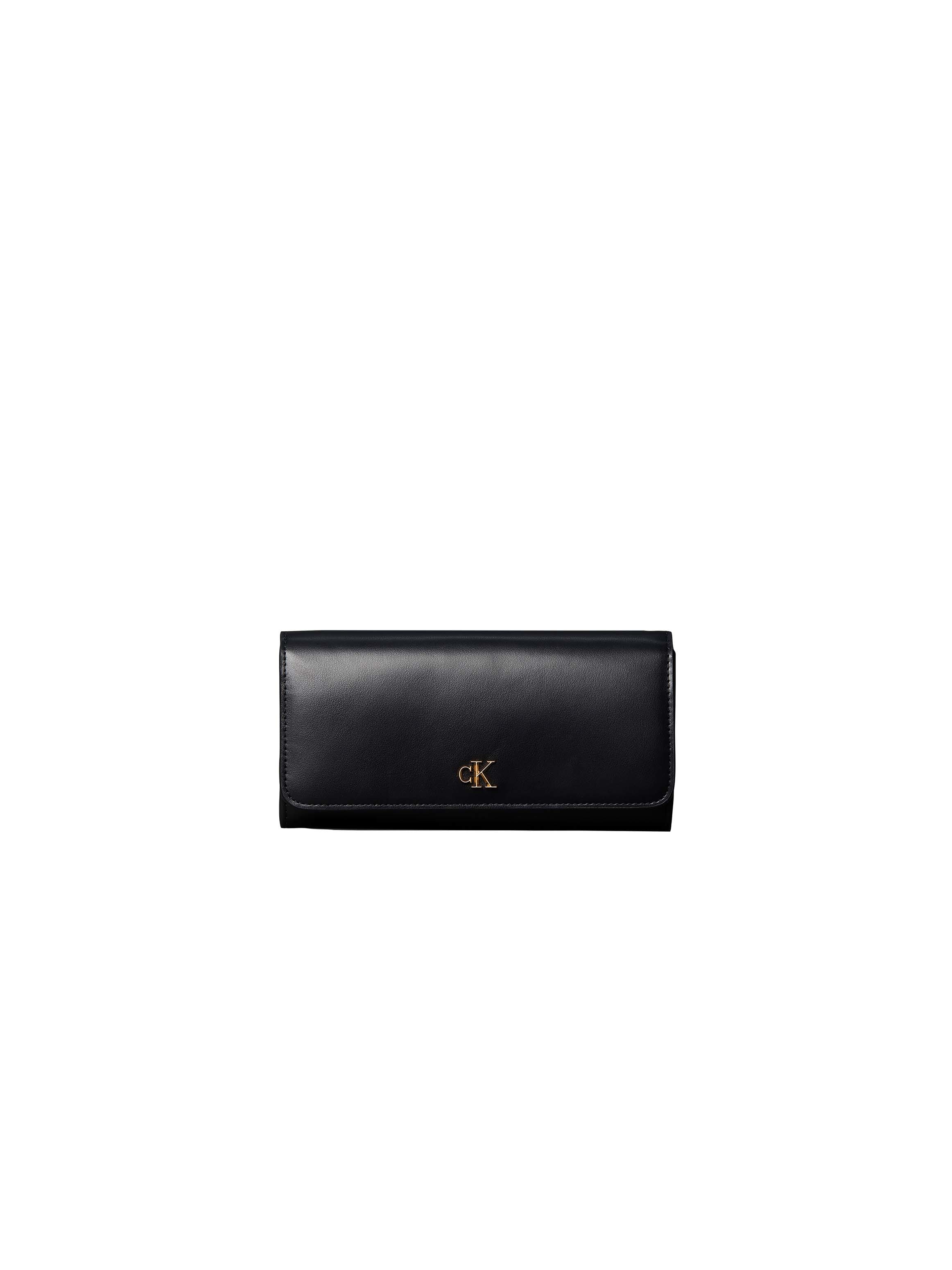 Calvin Klein Geldbörse "CK LONG WALLET" Damen Geldbeutel, Portemonnaie mit Reißverschluss-Innenfach