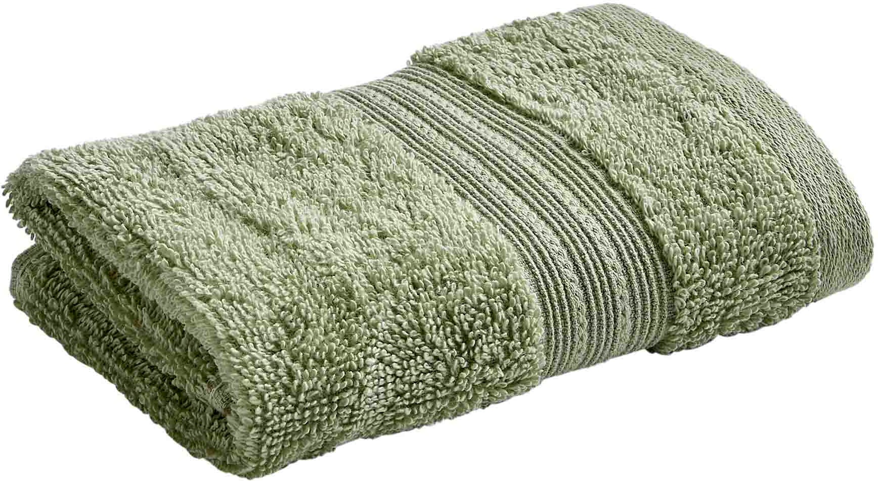 Christy Waschlappen "Organic" Luxus Seiftuch mit 550g/m², 100% Bio-Baumwolle, 30 x 30, 4er Set