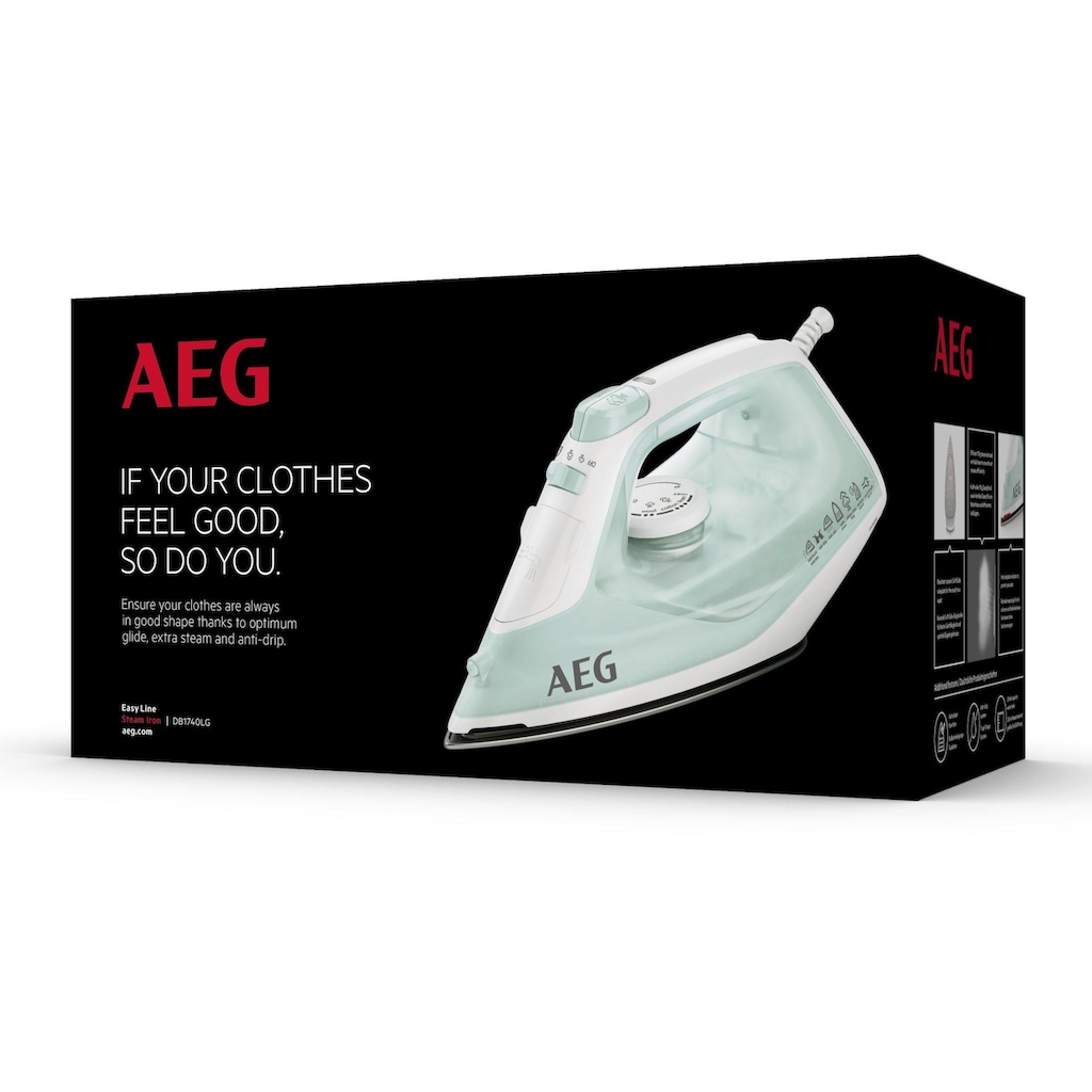 AEG Dampfbügeleisen »EasyLine DB 1740LG«, 2400 W