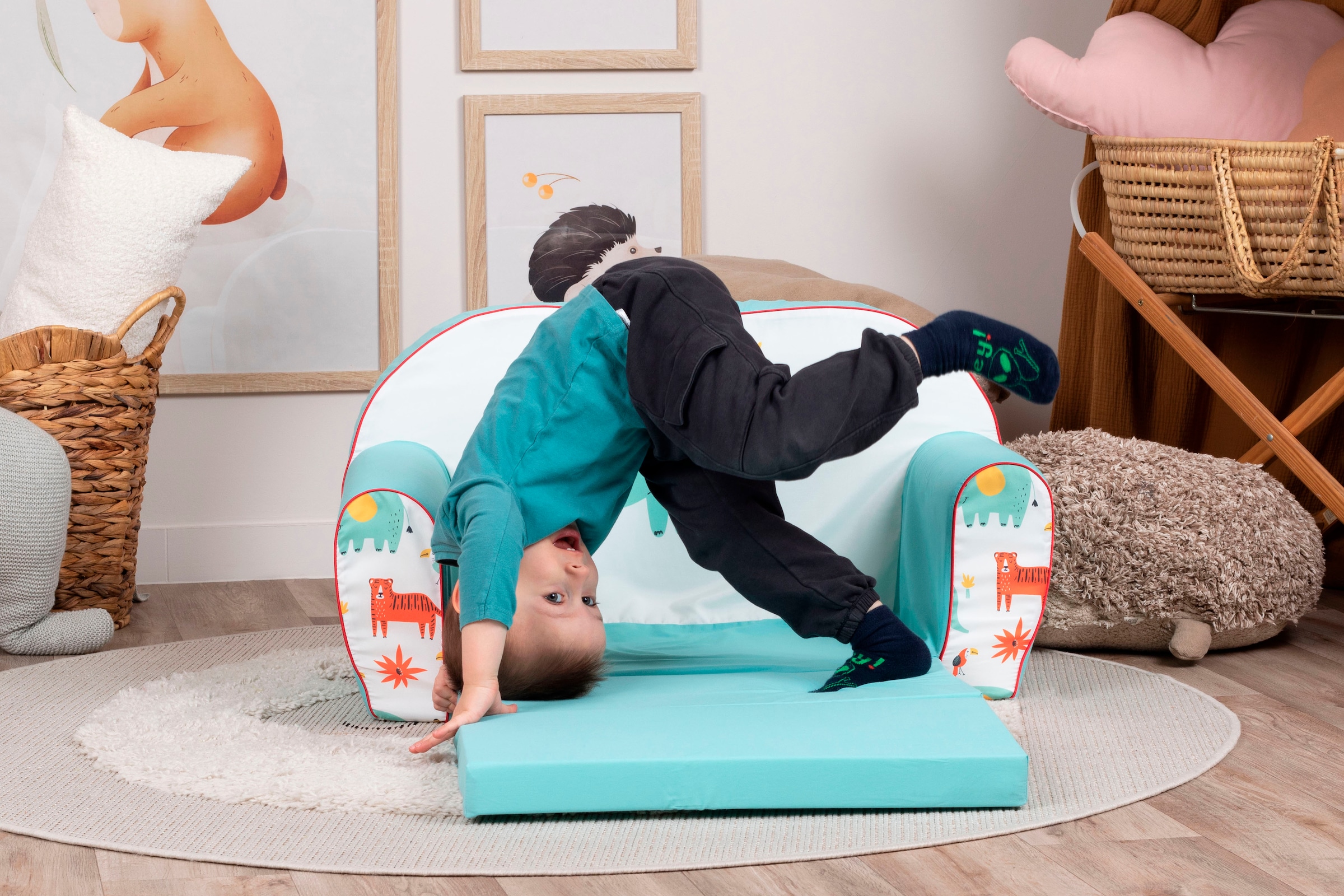 Knorrtoys® Sofa »Wild life« für Kinder; Made in Europe