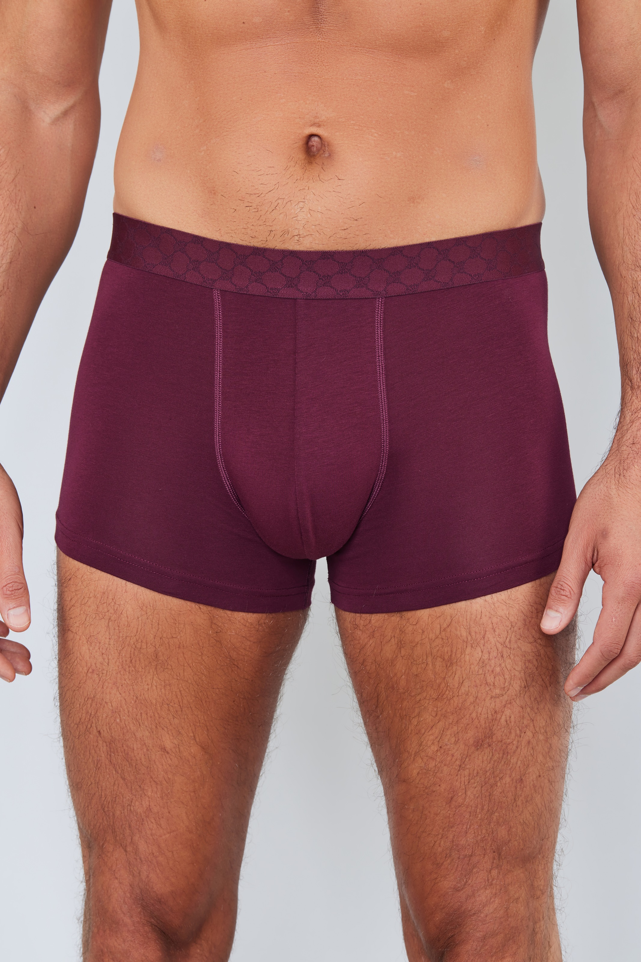 JOOP! Boxer »Everyday«, (3er Pack), Baumwoll-Mix, Cornflower-Design-Bund, elastisch, ohne Eingriff