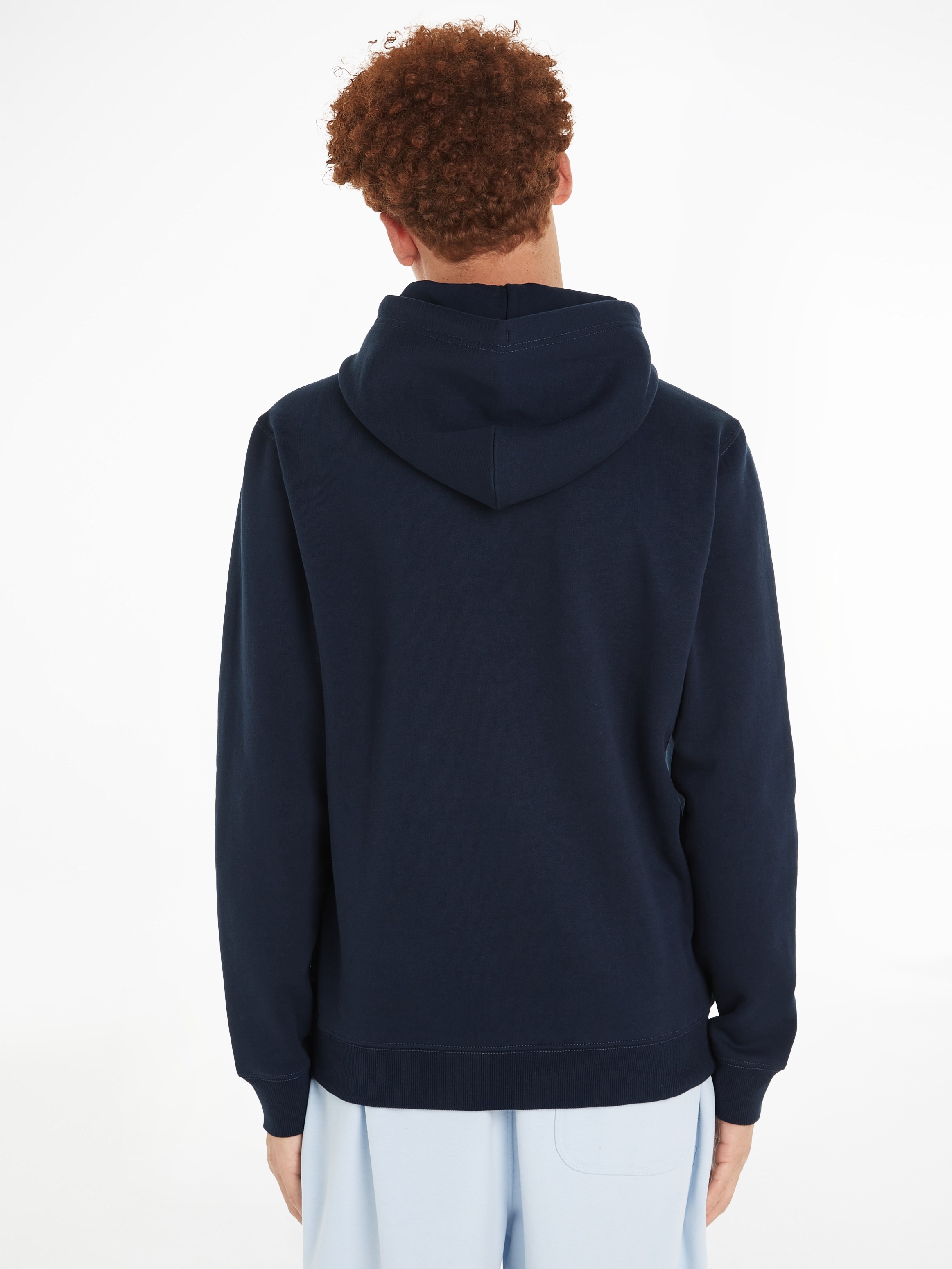 Tommy Jeans Kapuzensweatshirt "TJM REG ESSENTIAL FLAG HOOD EXT", mit Kängur günstig online kaufen