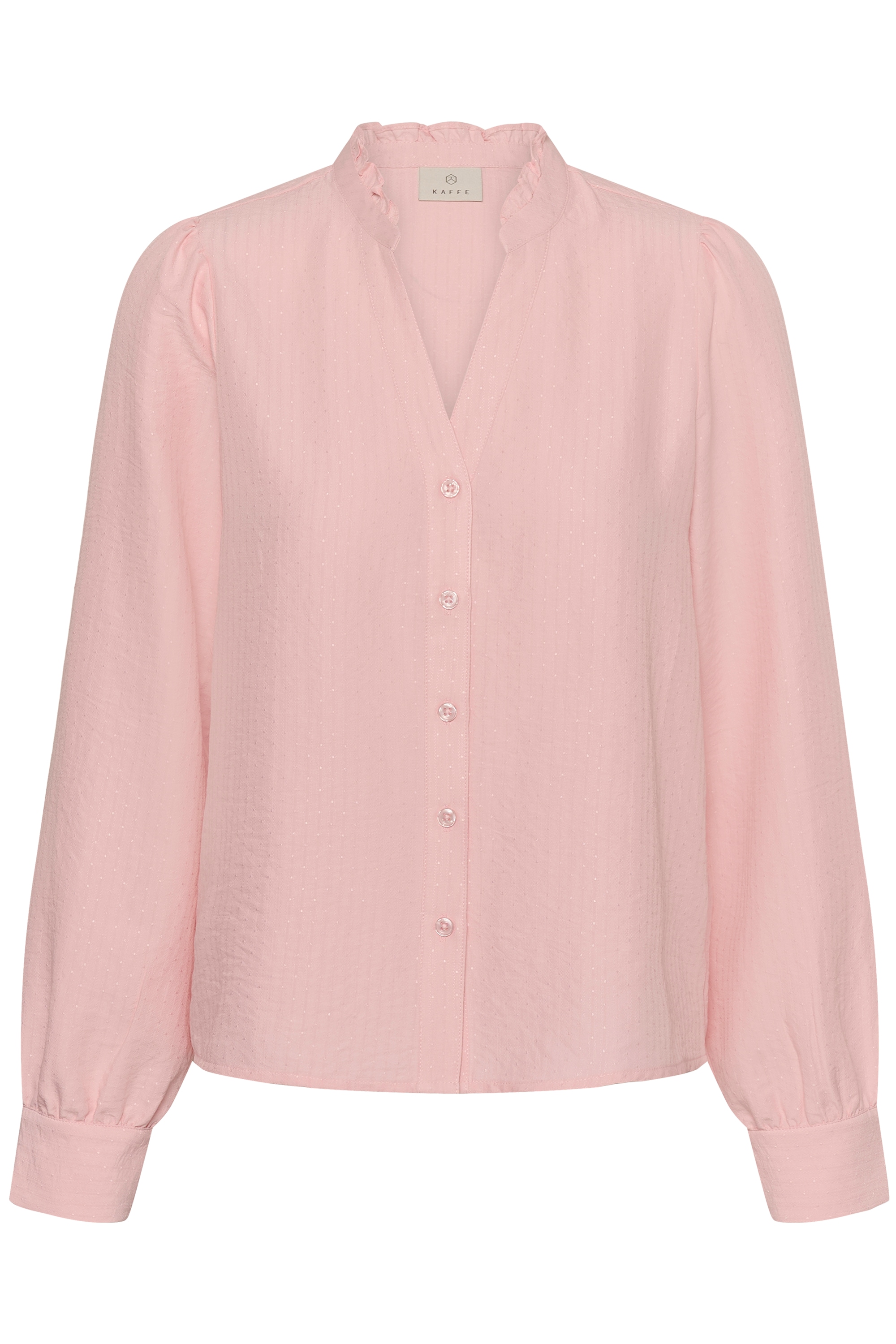 KAFFE Langarmbluse "Damen Bluse langarm KAjonah"