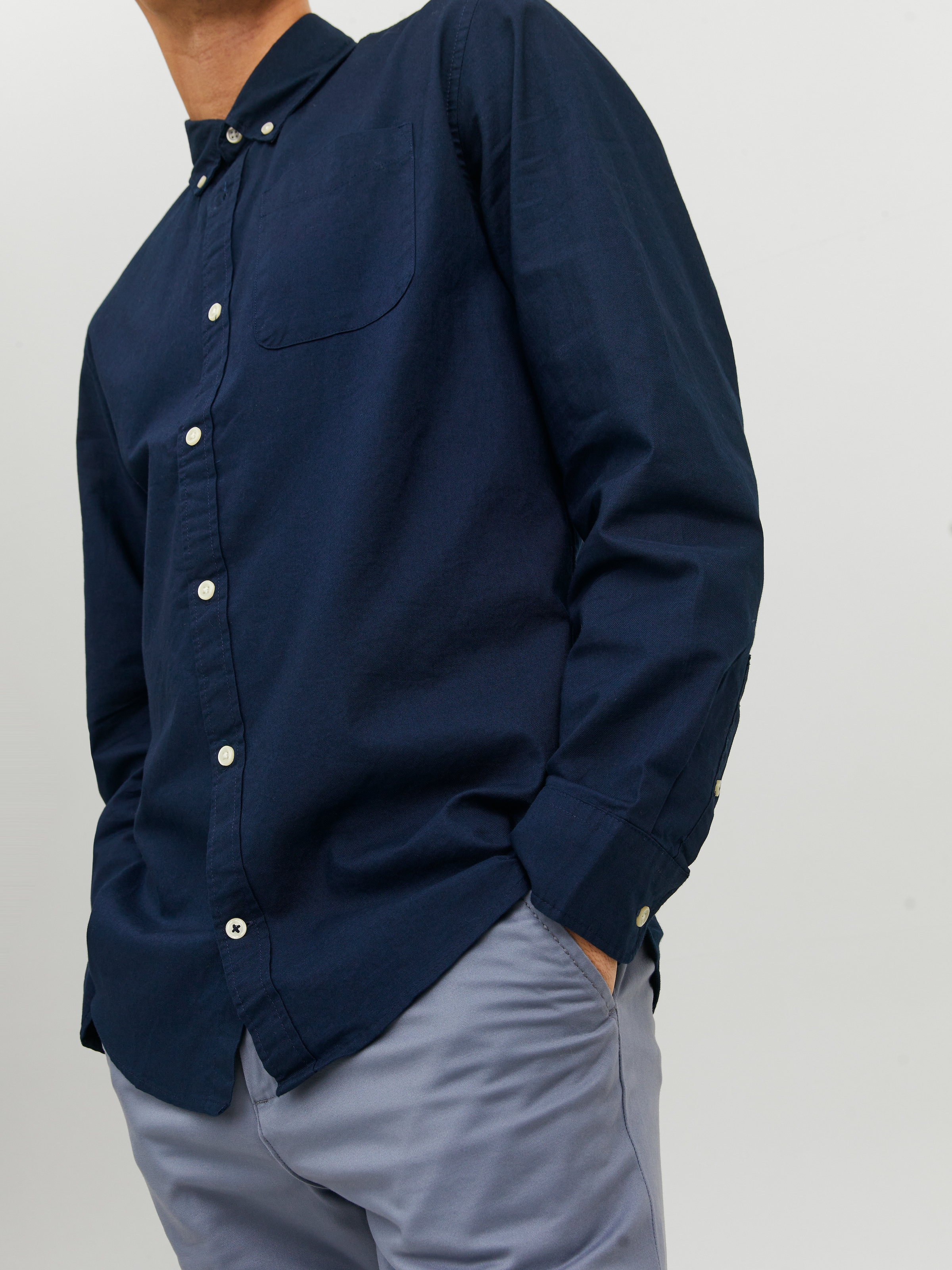 Jack & Jones Langarmhemd »OXFORD SHIRT«