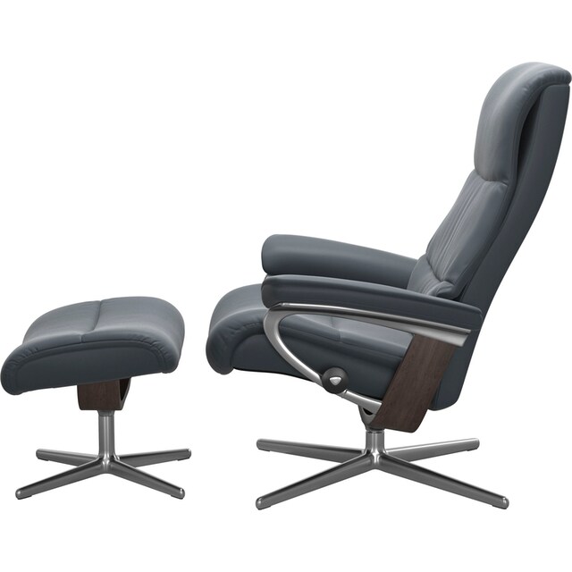 Stressless® Relaxsessel »View«, mit Cross Base, Größe S, M & L, Holzakzent  Wenge kaufen | BAUR