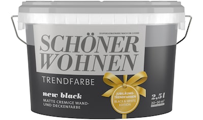 SCHÖNER WOHNEN-Kollektion Wand- und Deckenfarbe »Trendfarbe«, 2,5 Liter, hochdeckend,... kaufen