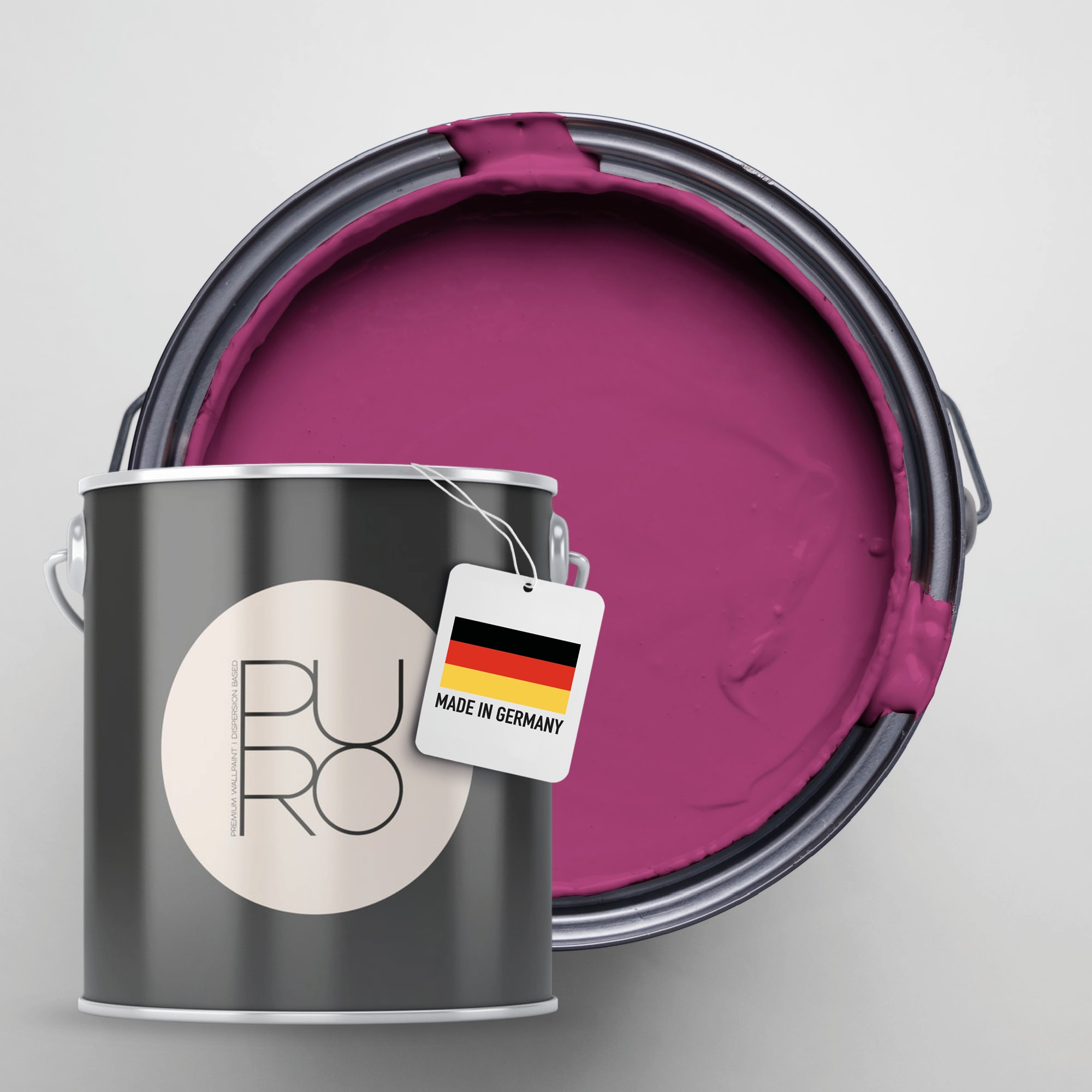 A.S. Création Wandfarbe "Premium Innenwandfarbe PURO Tuchmatt lovely rose" ideal für Wohnzimmer, Schlafzimmer, Flur und Küche, Farbwelt Rosa