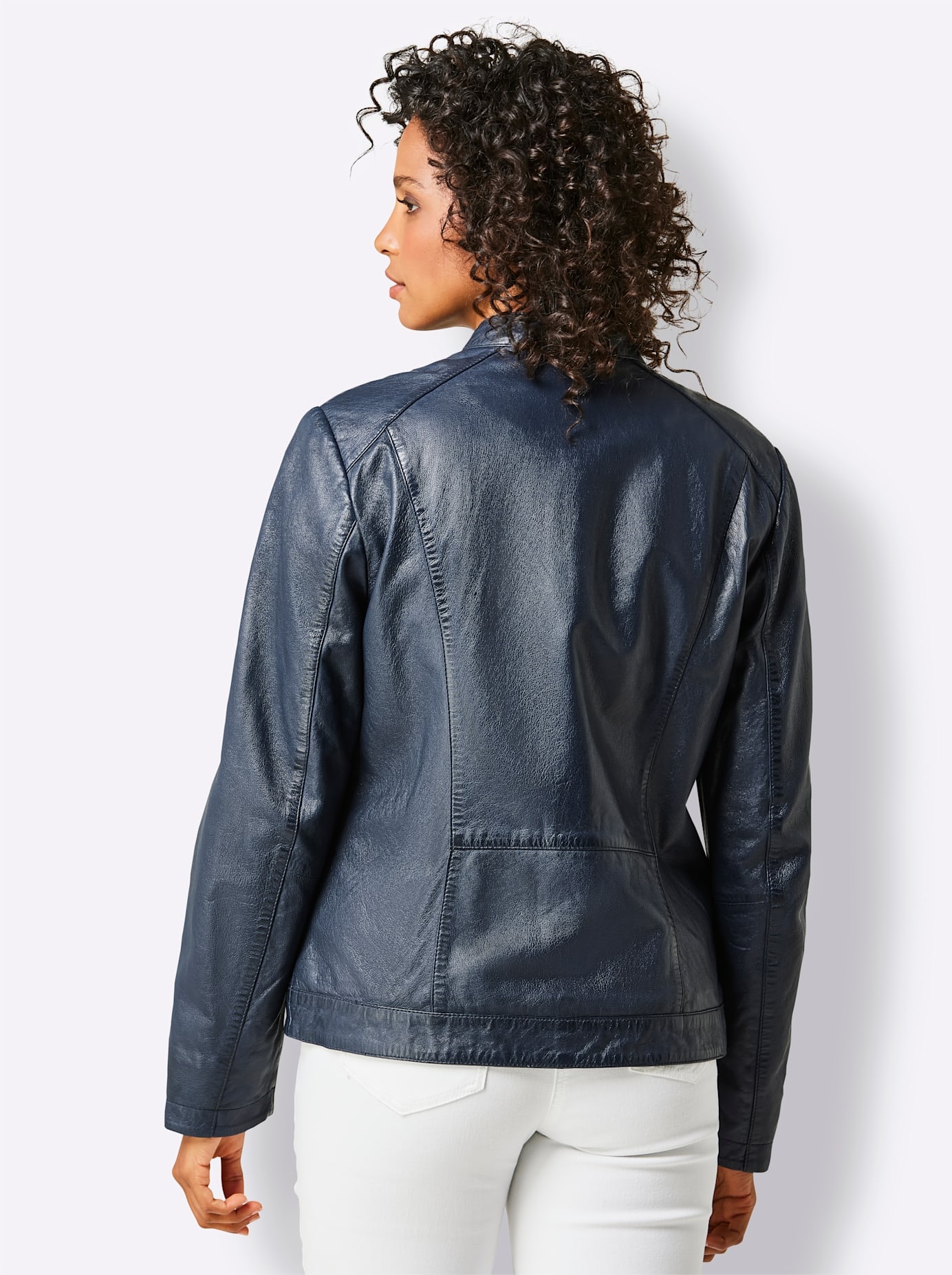 CREATION L PREMIUM Lederjacke, ohne Kapuze