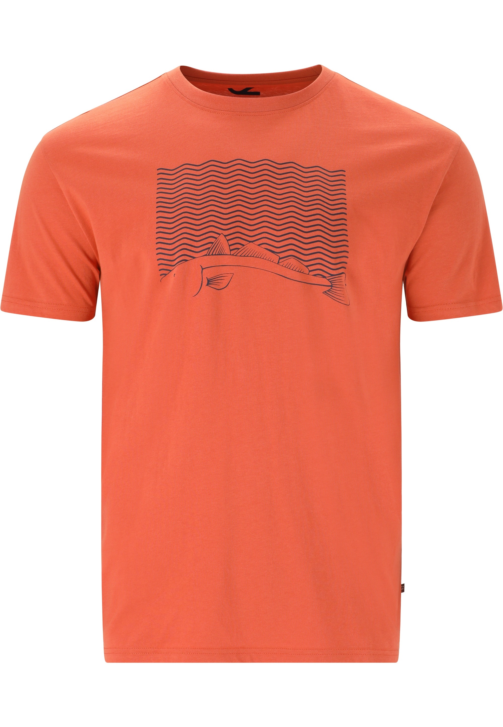 CRUZ T-Shirt »Gander«, aus atmungsaktiver Baumwolle mit modischem Print