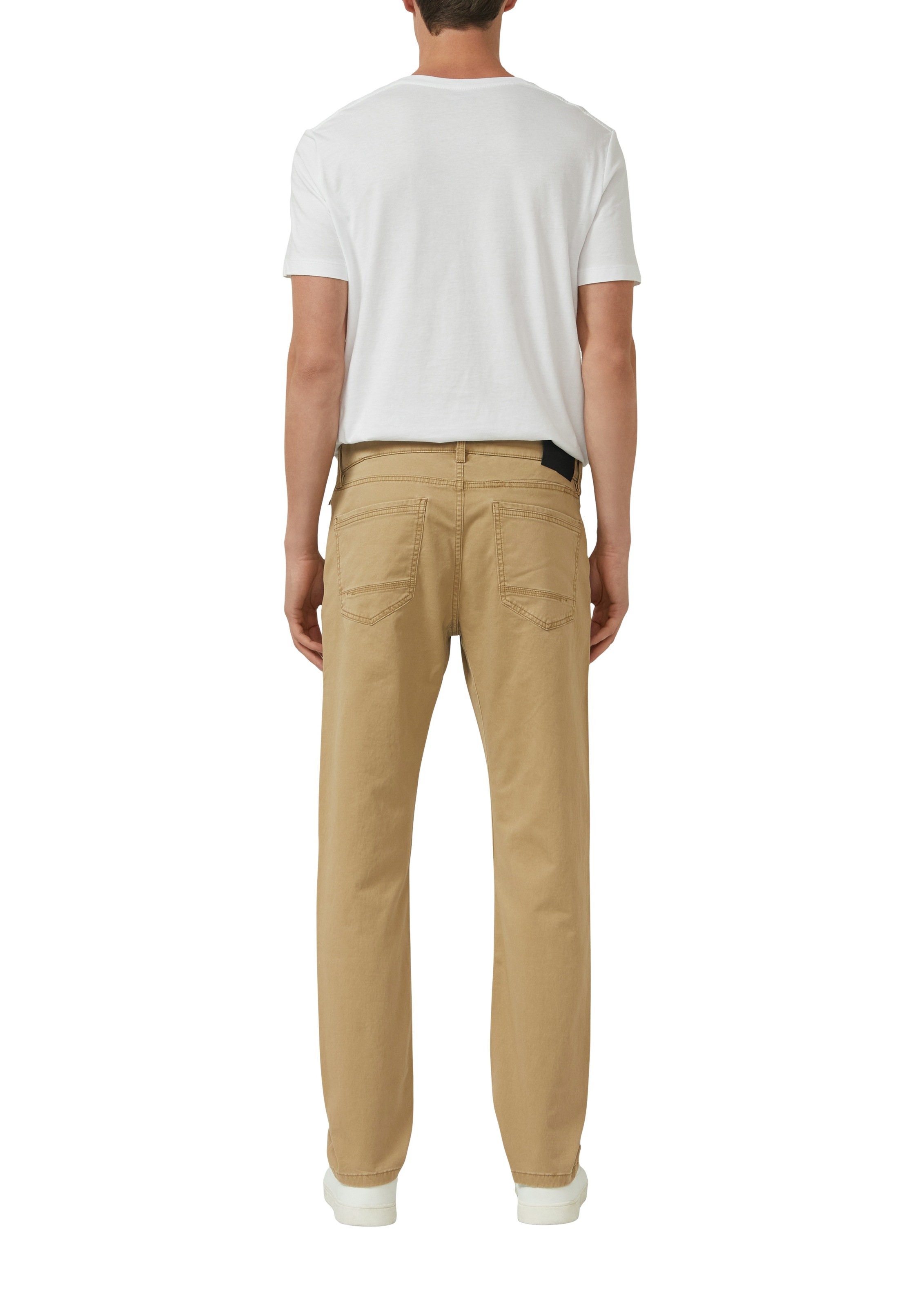s.Oliver Men's Stretch Chino Pants Tan Size M 3