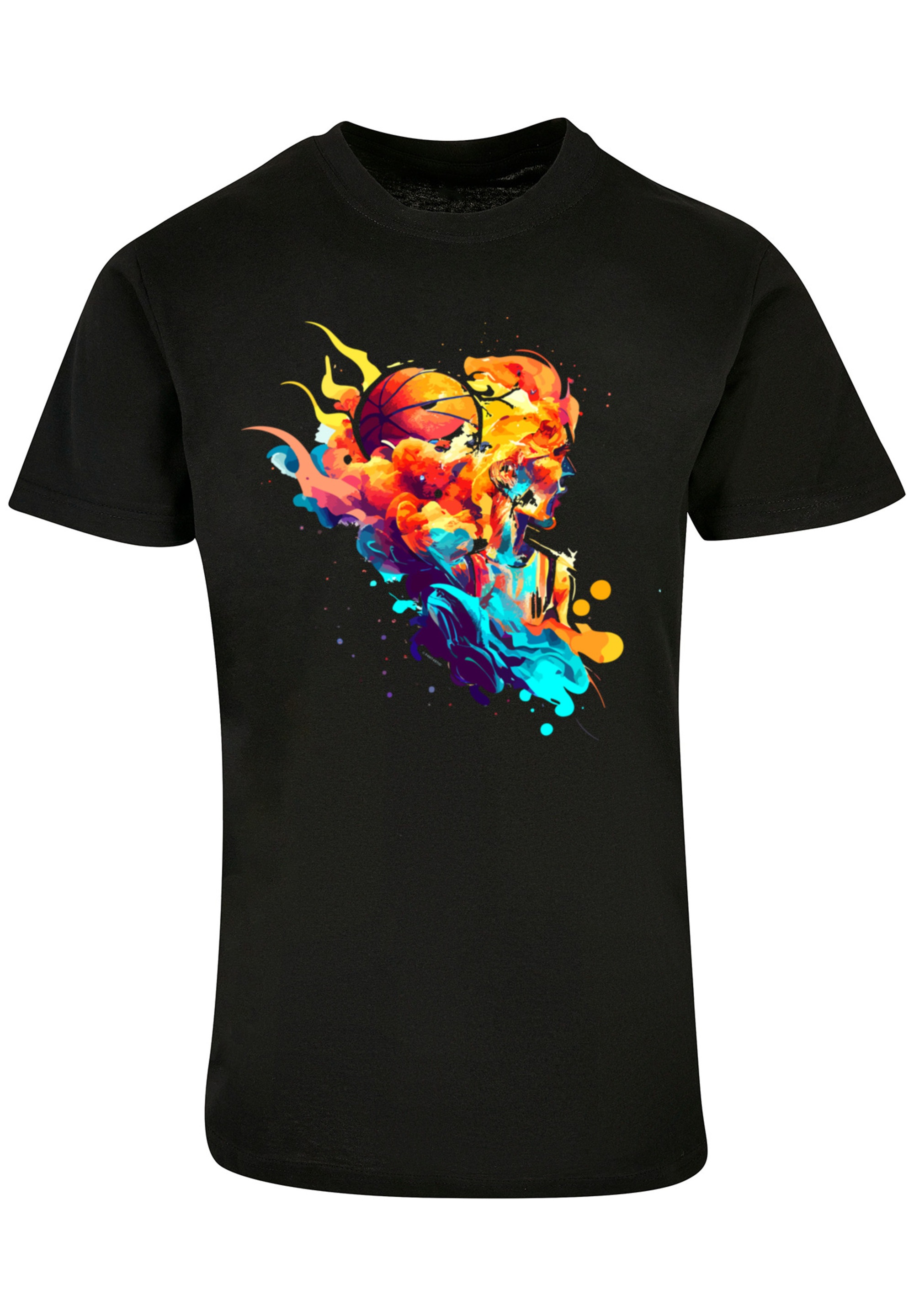 F4NT4STIC T-Shirt »Basketball Sport Player UNISEX«, Print