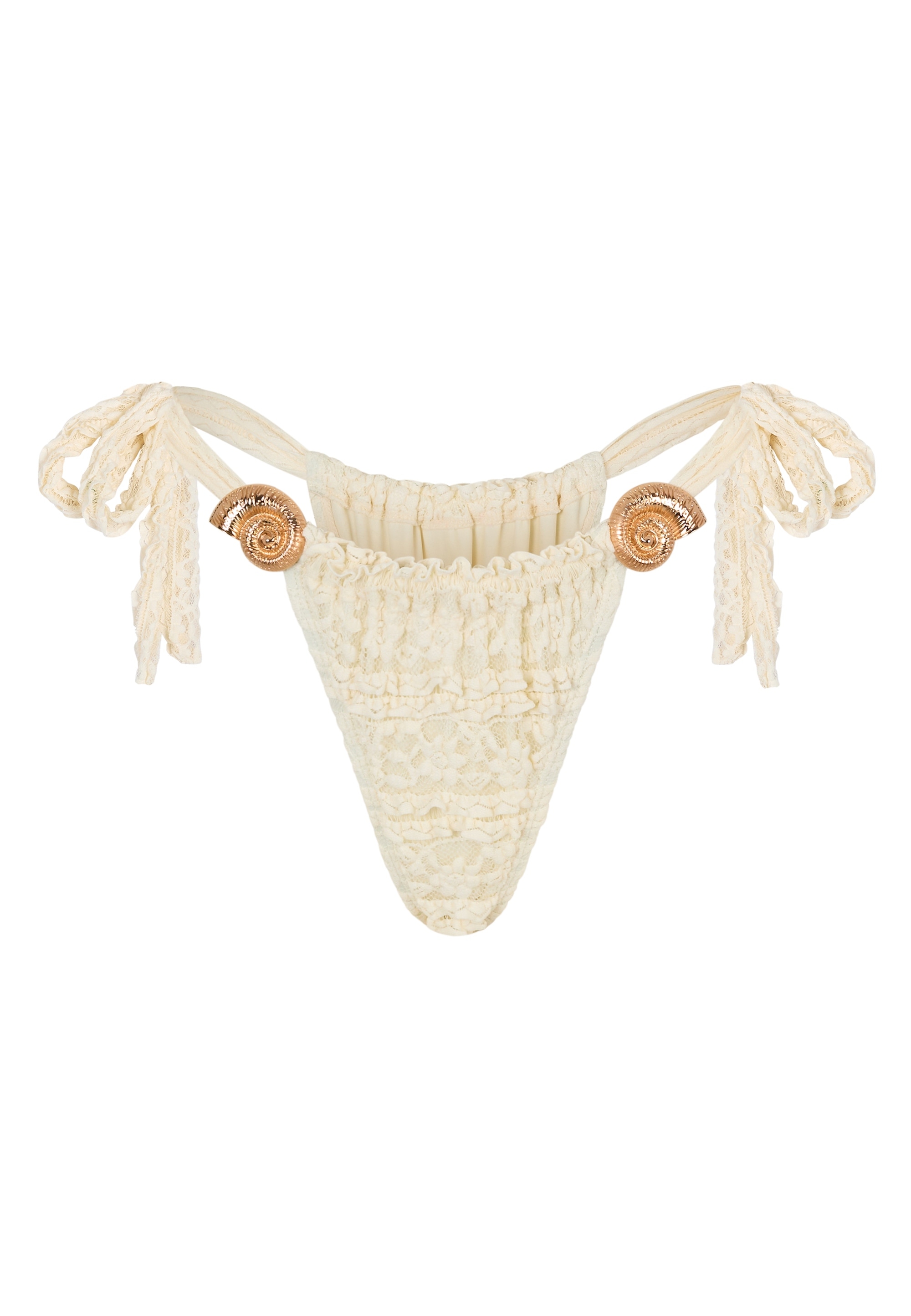 Moda Minx Bikini-Hose »Lace Nautilius Shell«, (1 St.), mit tollen Muschel-Elementen