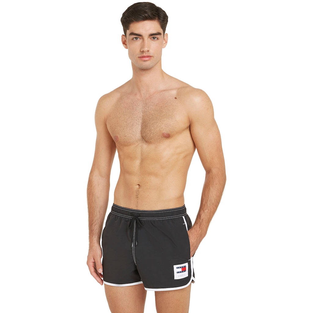 Tommy Hilfiger Swimwear Badeshorts »RUNNER«, mit kontrastfarbenen Details