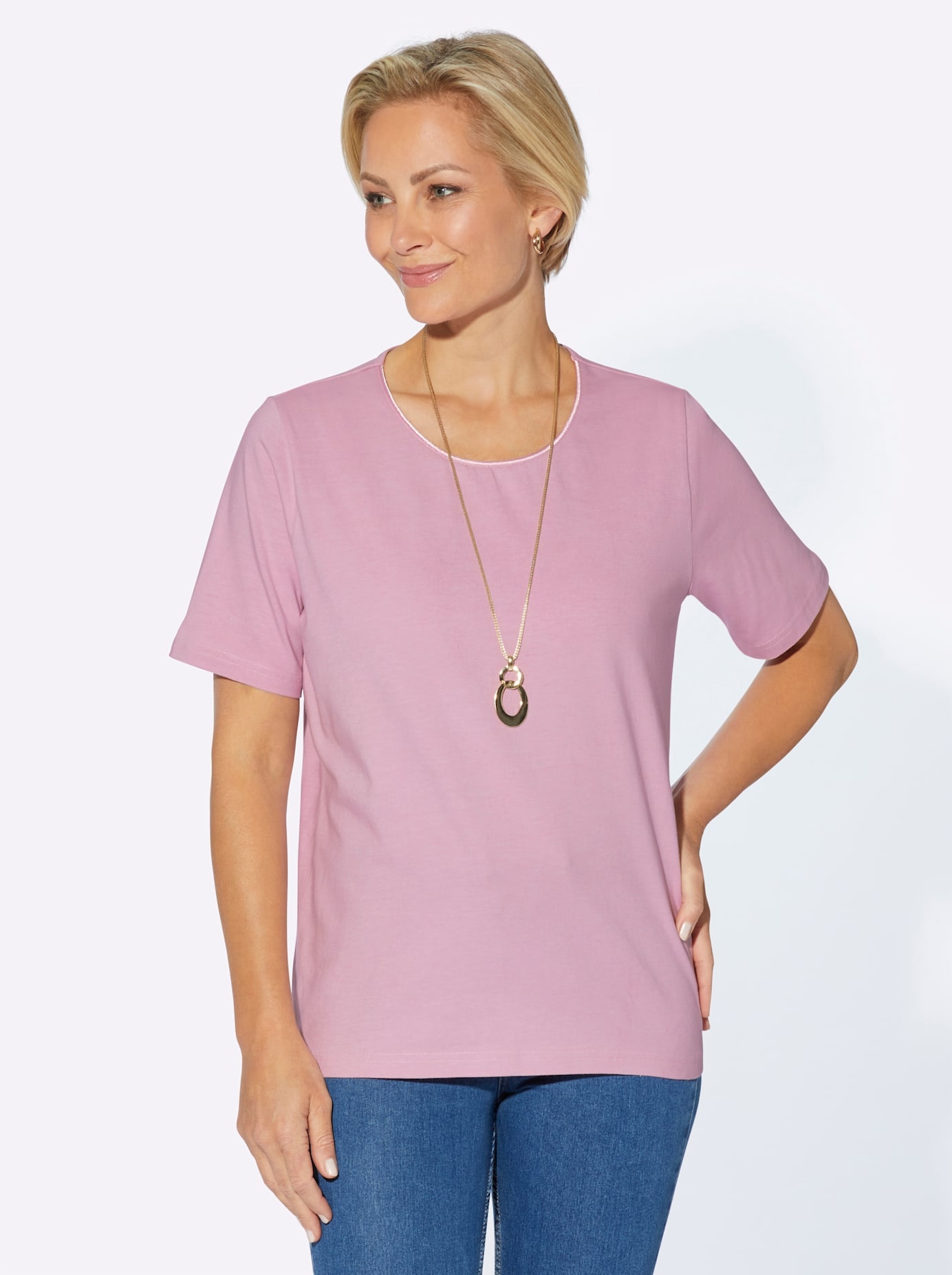 Classic Basics Rundhalsshirt "Shirt", (1 tlg.) günstig online kaufen
