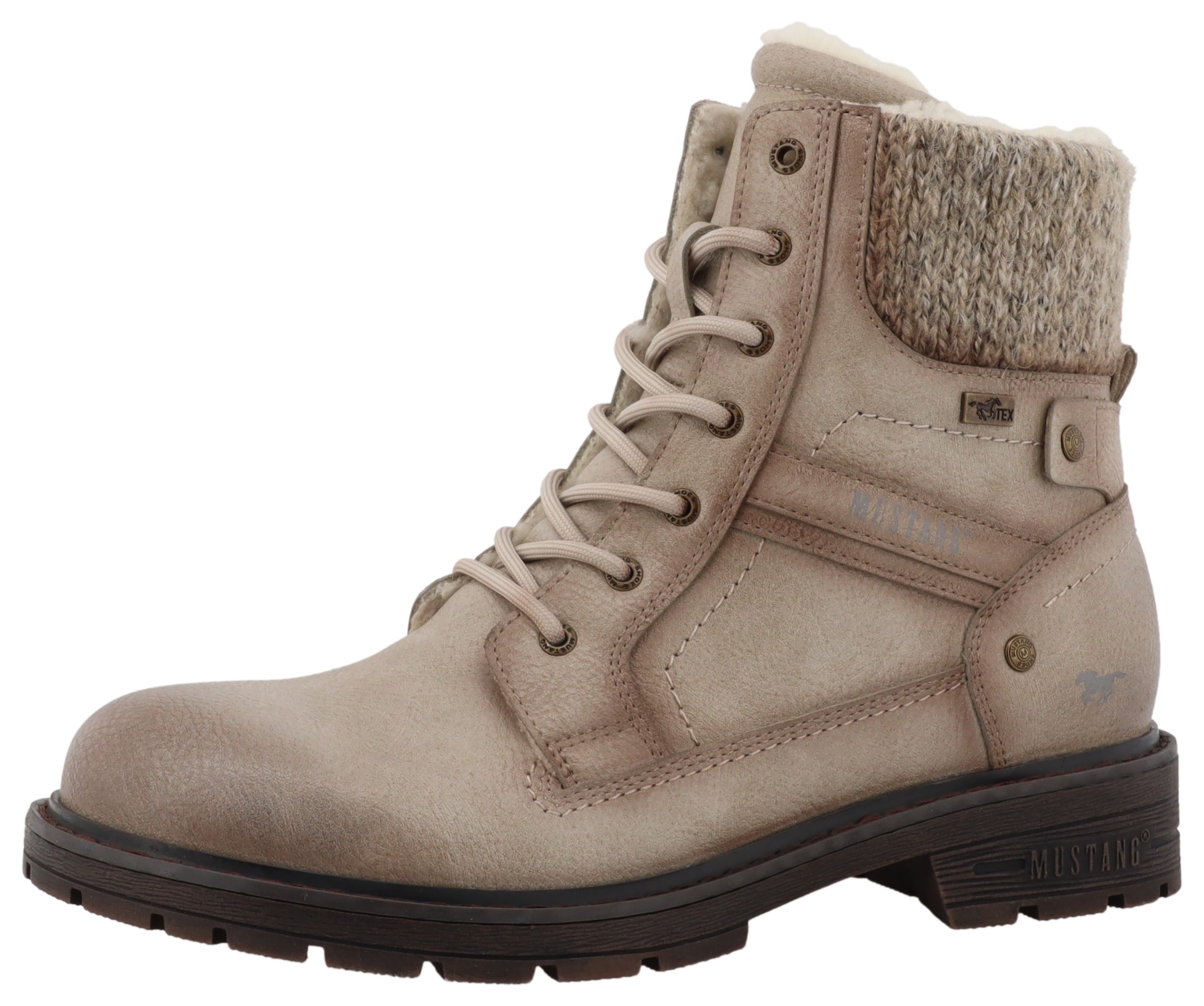 Mustang Shoes Winterstiefelette "Bienke" Winterboots mit TEX-Membrane günstig online kaufen