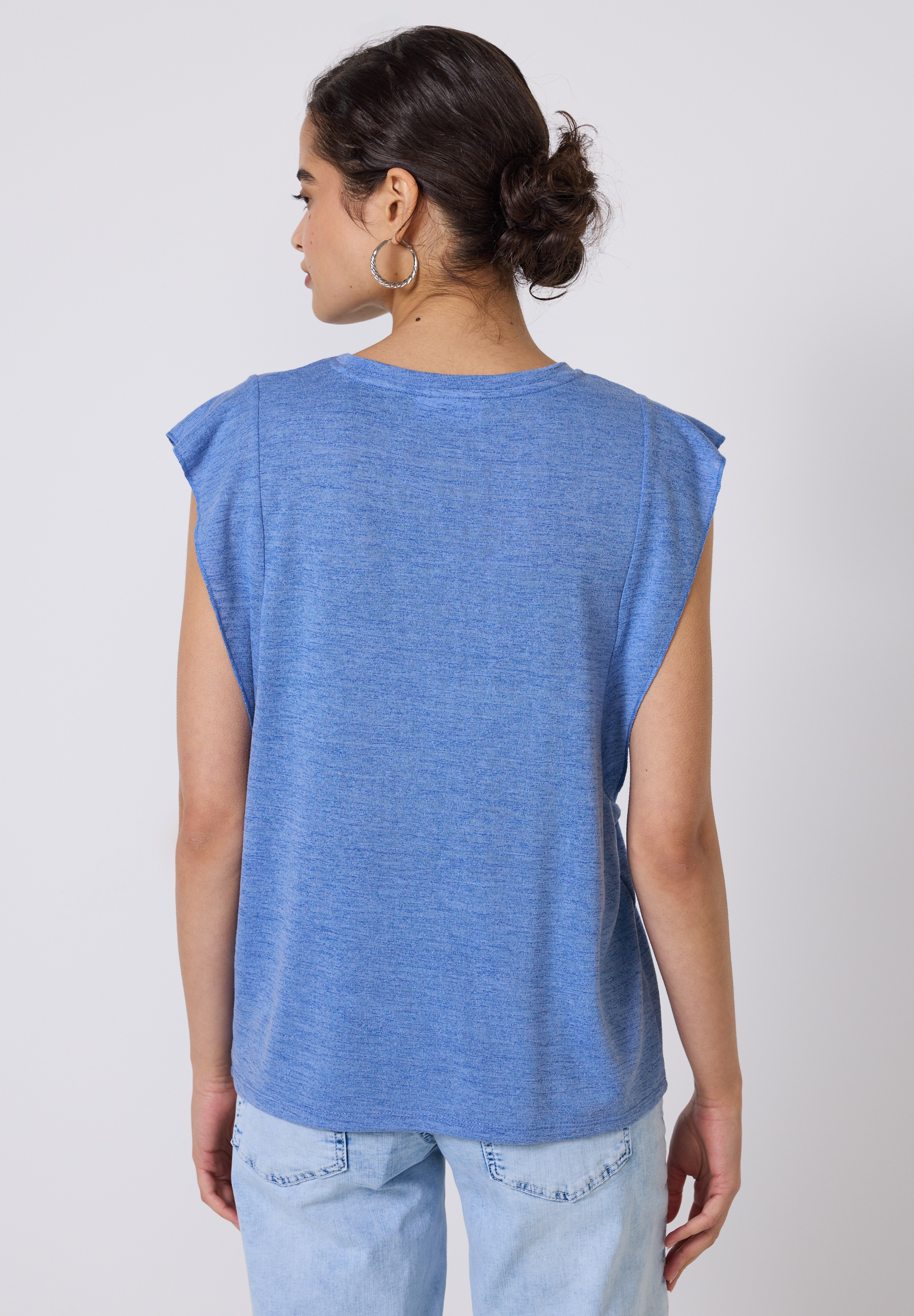 STREET ONE STUDIO T-Shirt, Rundhalsausschnitt günstig online kaufen