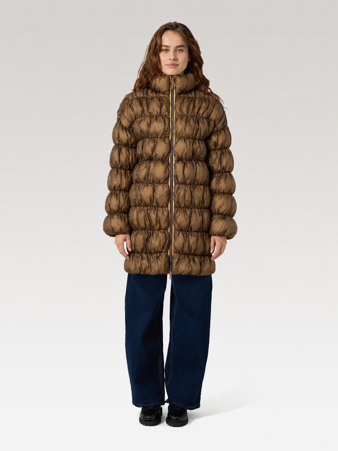 K-WAY Funktionsjacke »K-Way Winterjacke JIN MAXI RUFFLES«